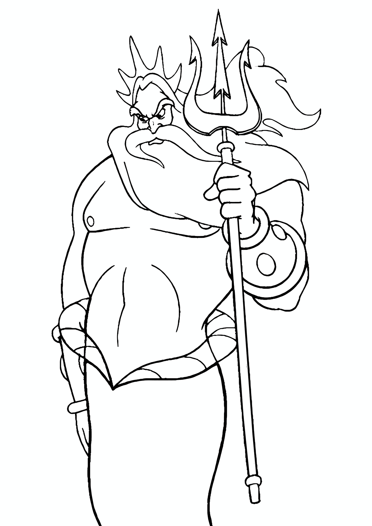 King of the Underwater World Triton