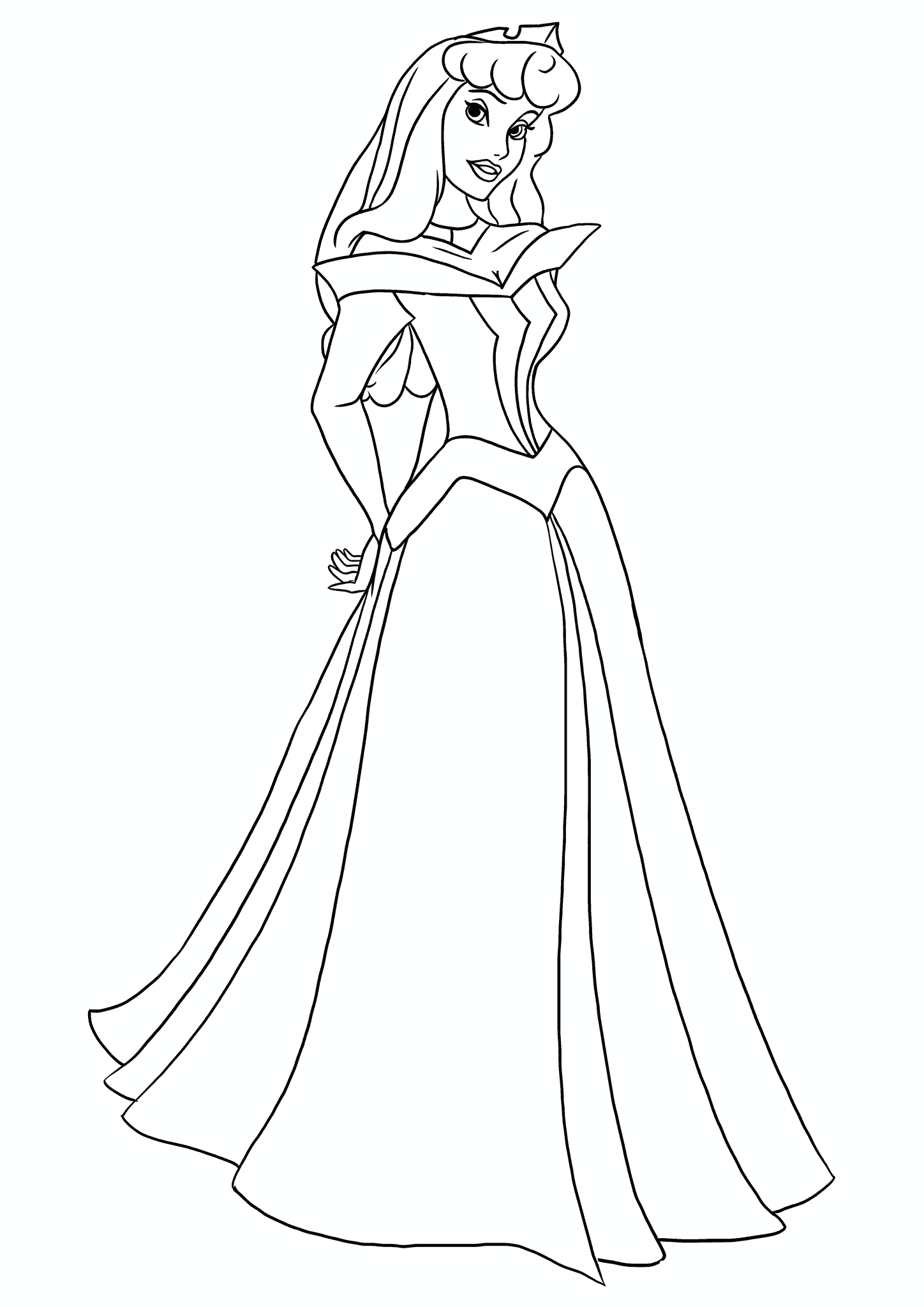 Aurora Disney Shy Princess