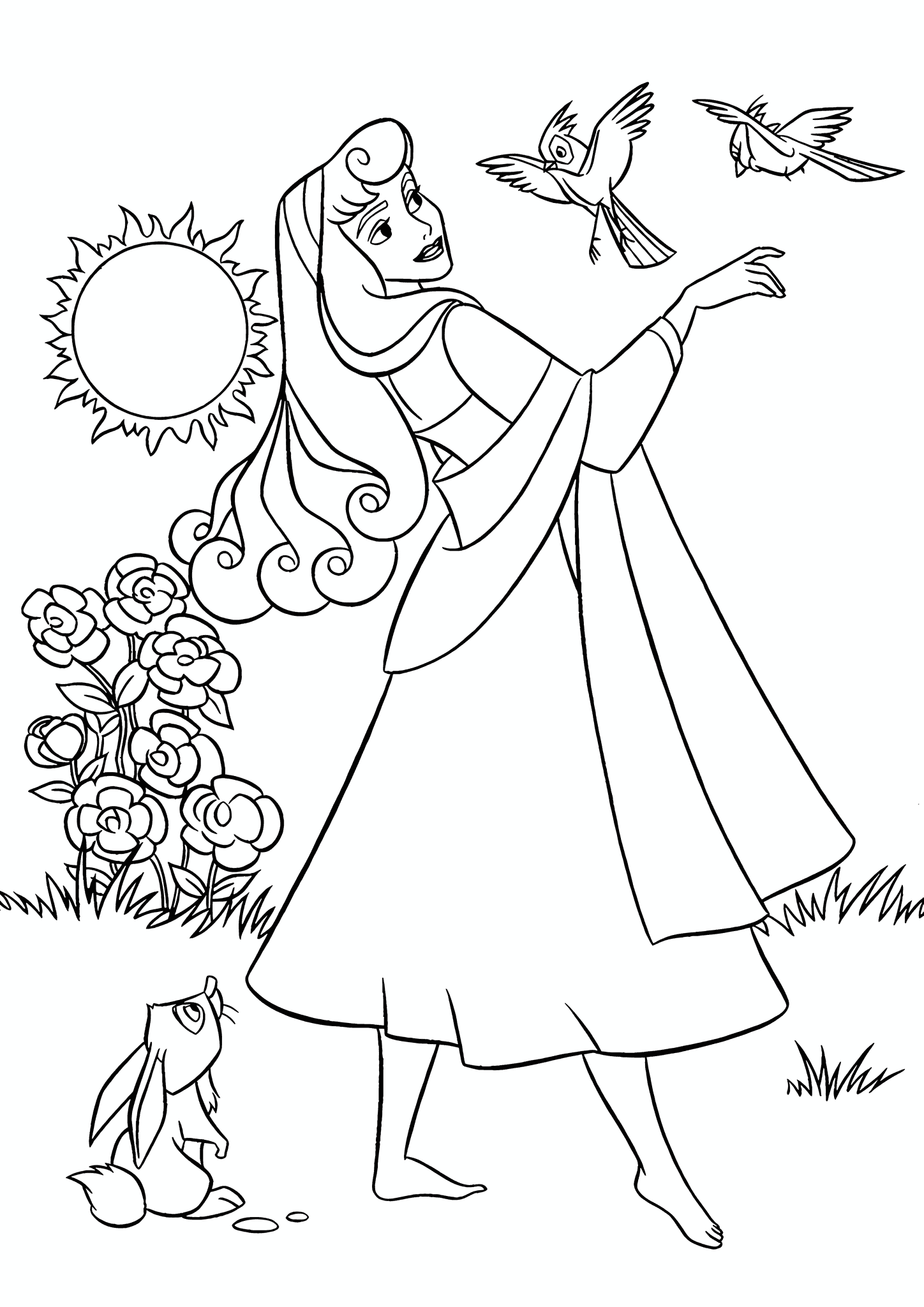 Aurora (Disney Princess): Alone with Nature