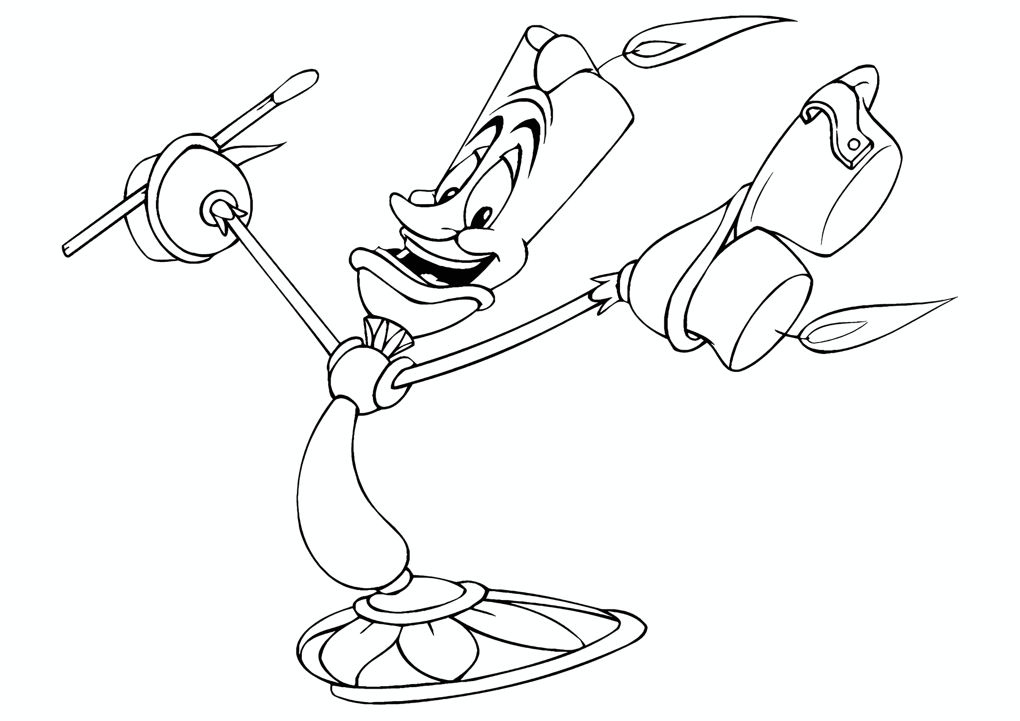 Belle (Disney Princess): Lumiere Dancing