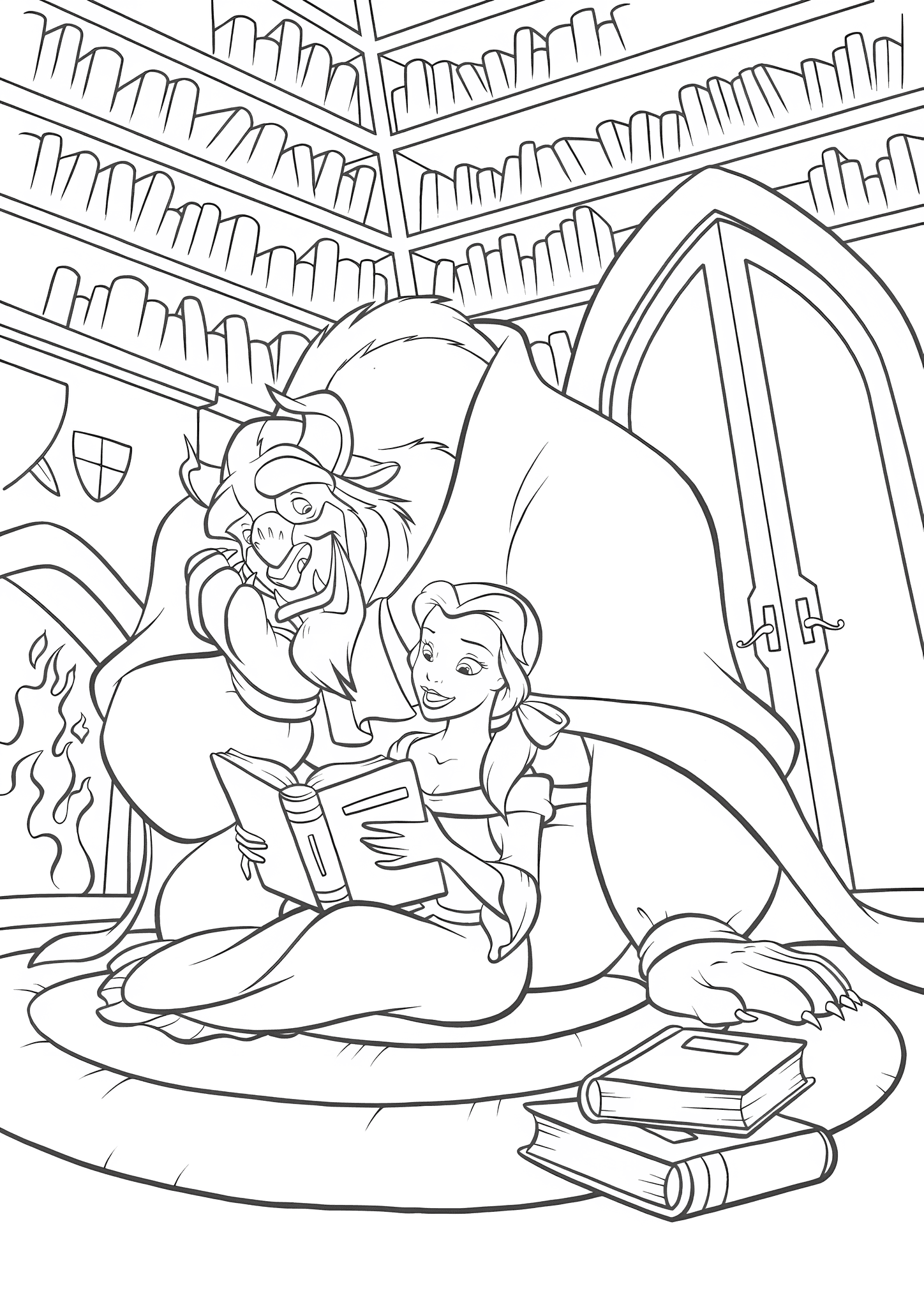 Belle (Disney Princess): Library