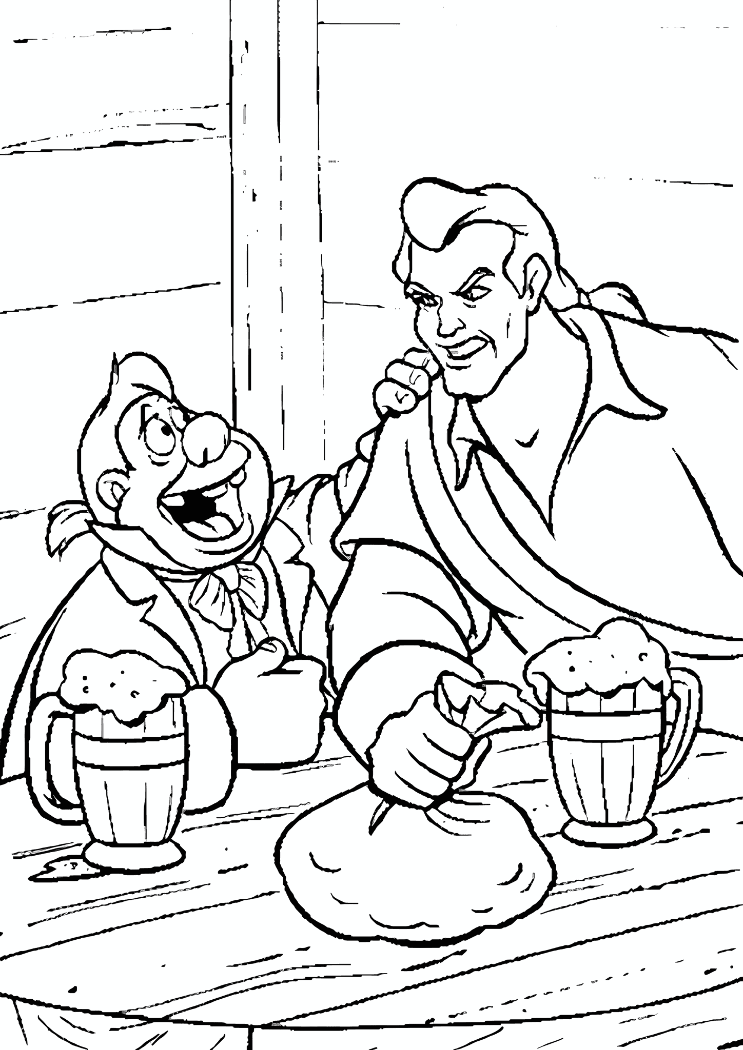 Belle Princess: Gaston and Lefoux