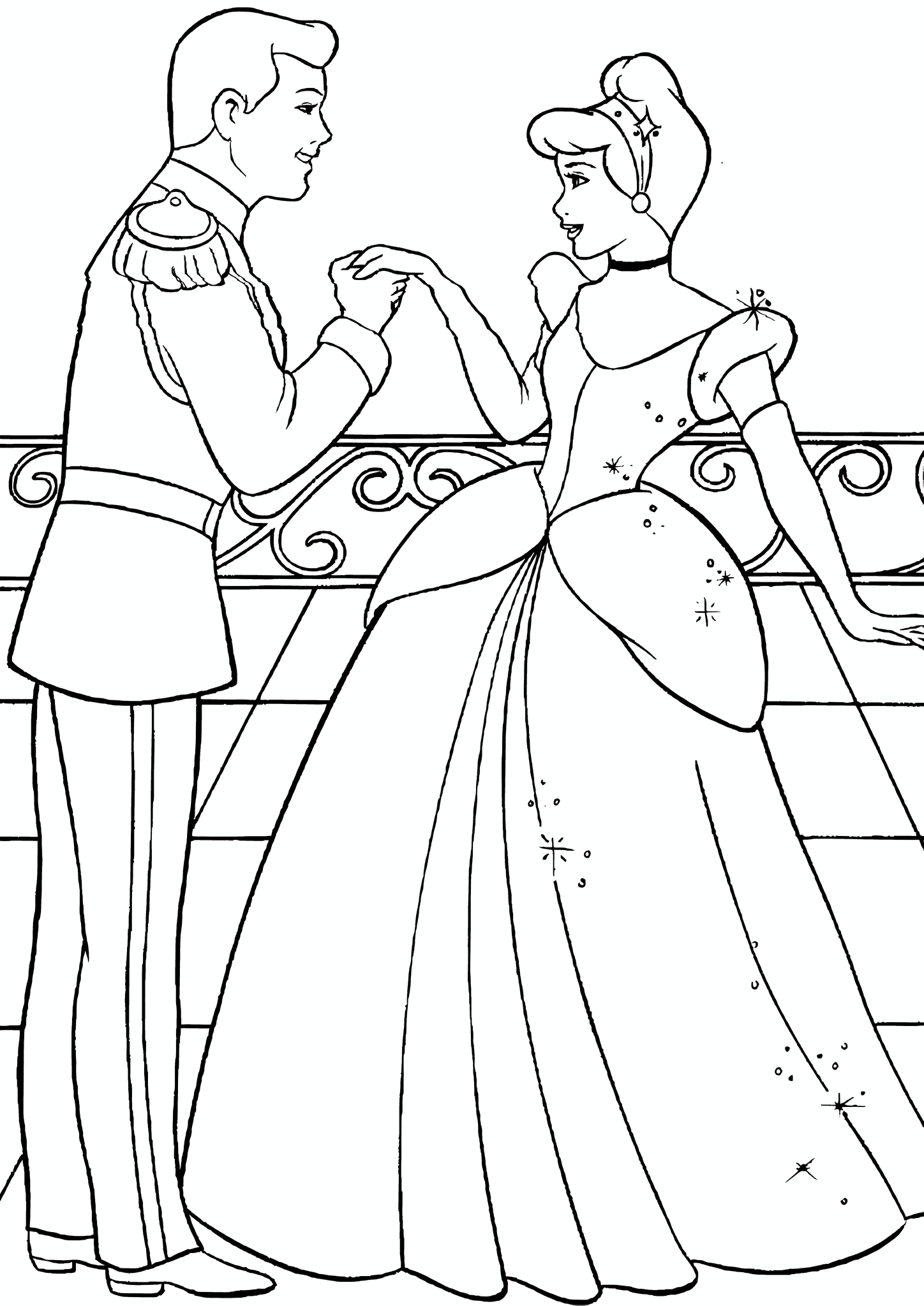 Cinderella Princess in the Castle