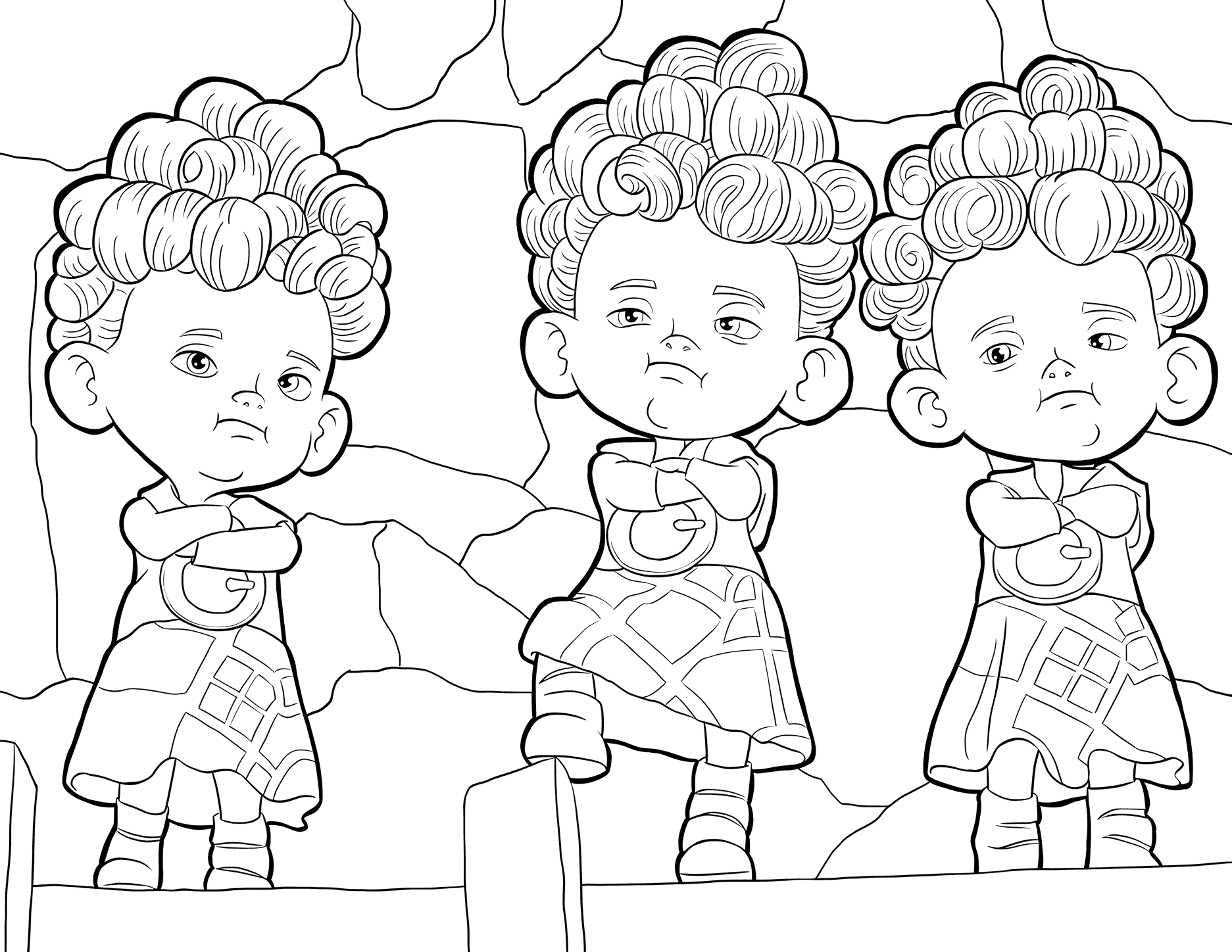 Merida Princess: Serious Friends