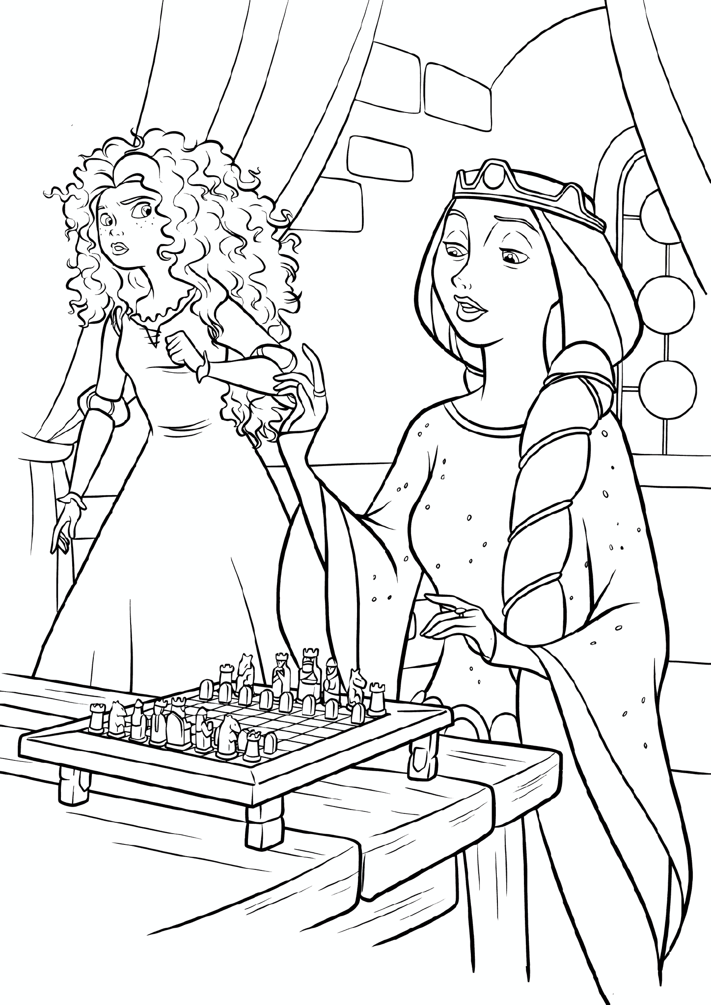 Merida Princess: Chess Game