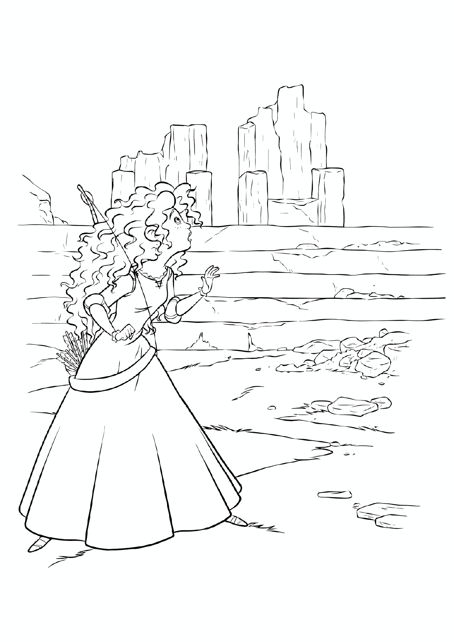 Merida Princess: Charming Lost Girl