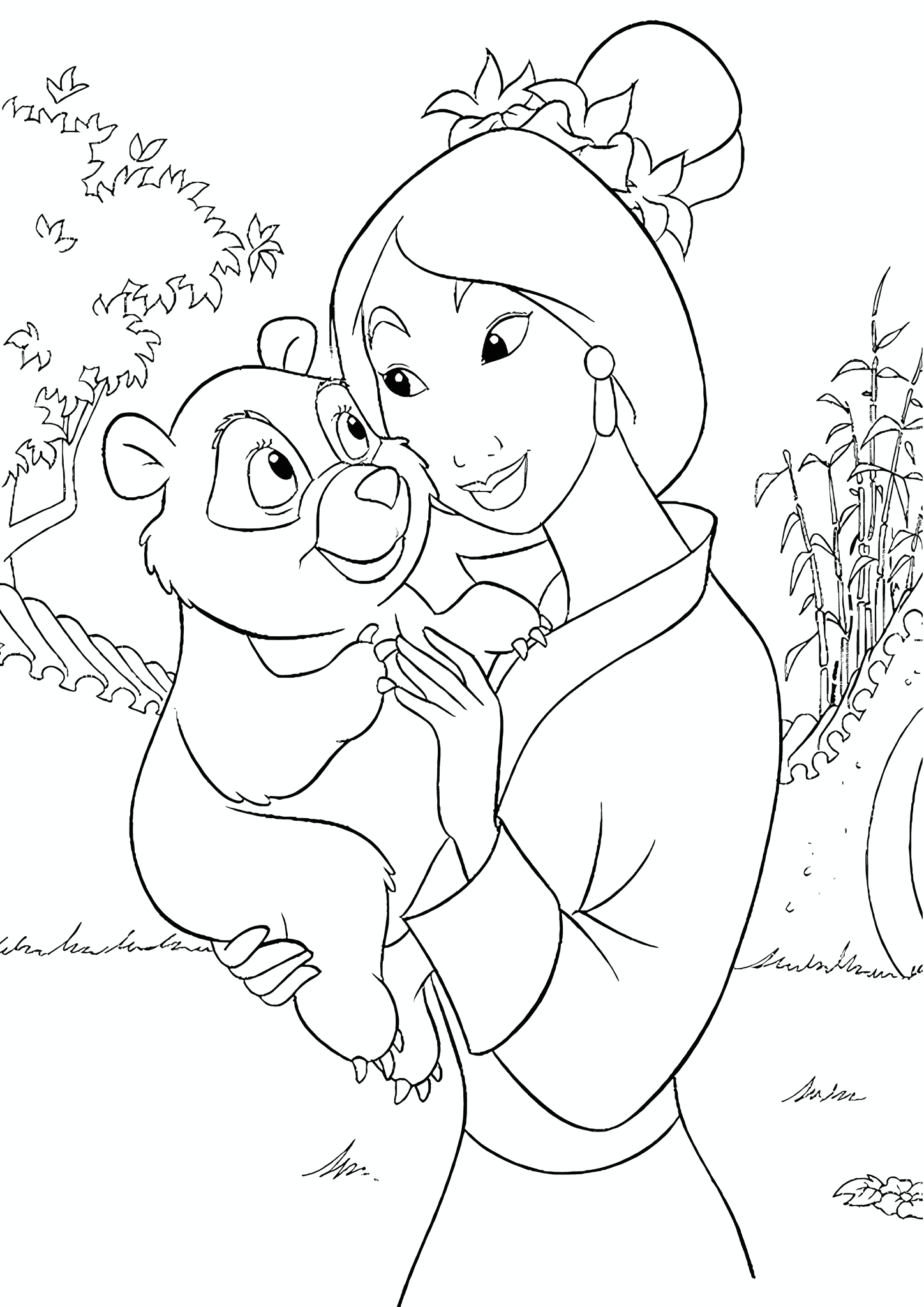 Mulan Princess: Love of Animals