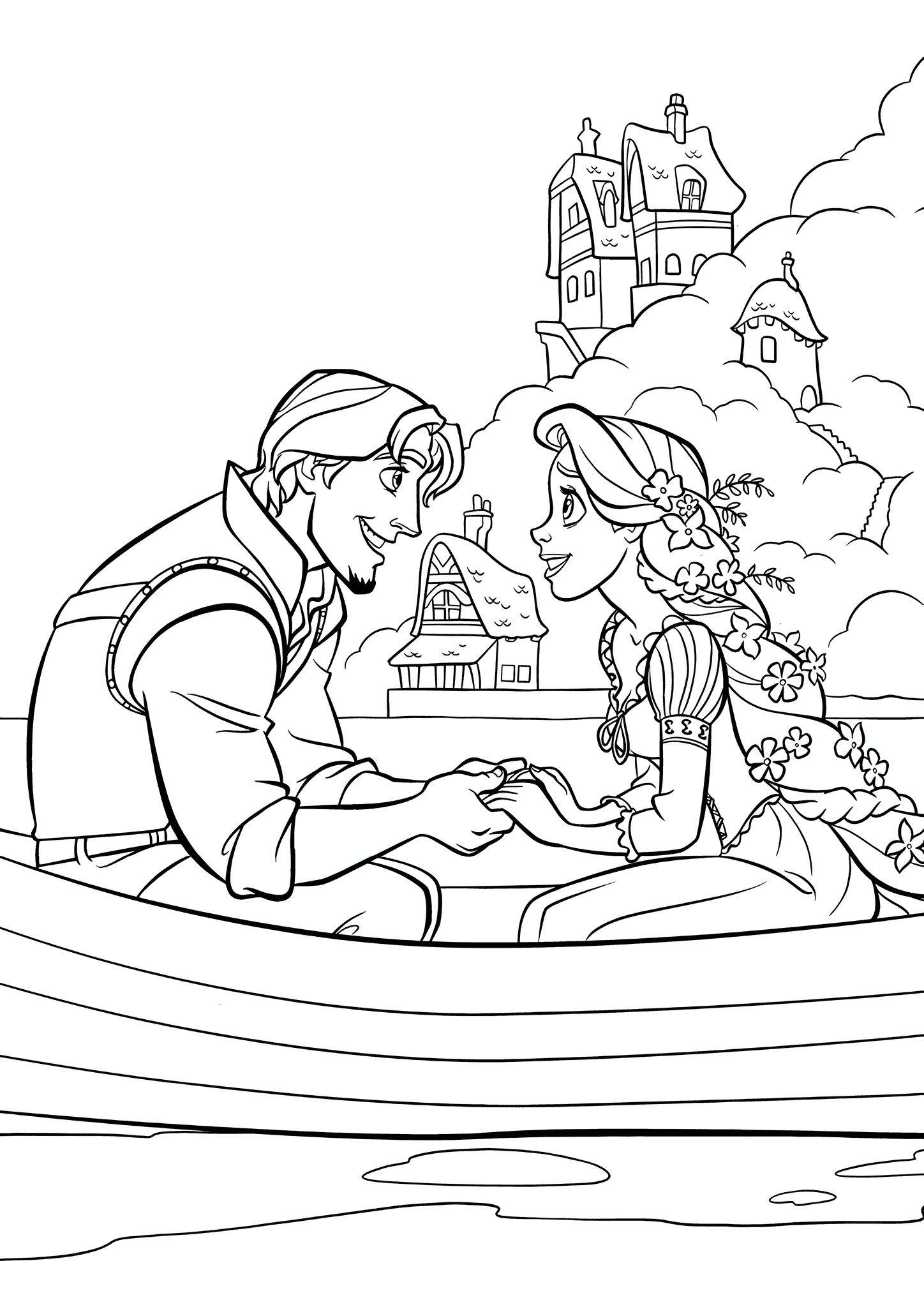 Rapunzel Princess and Eugene