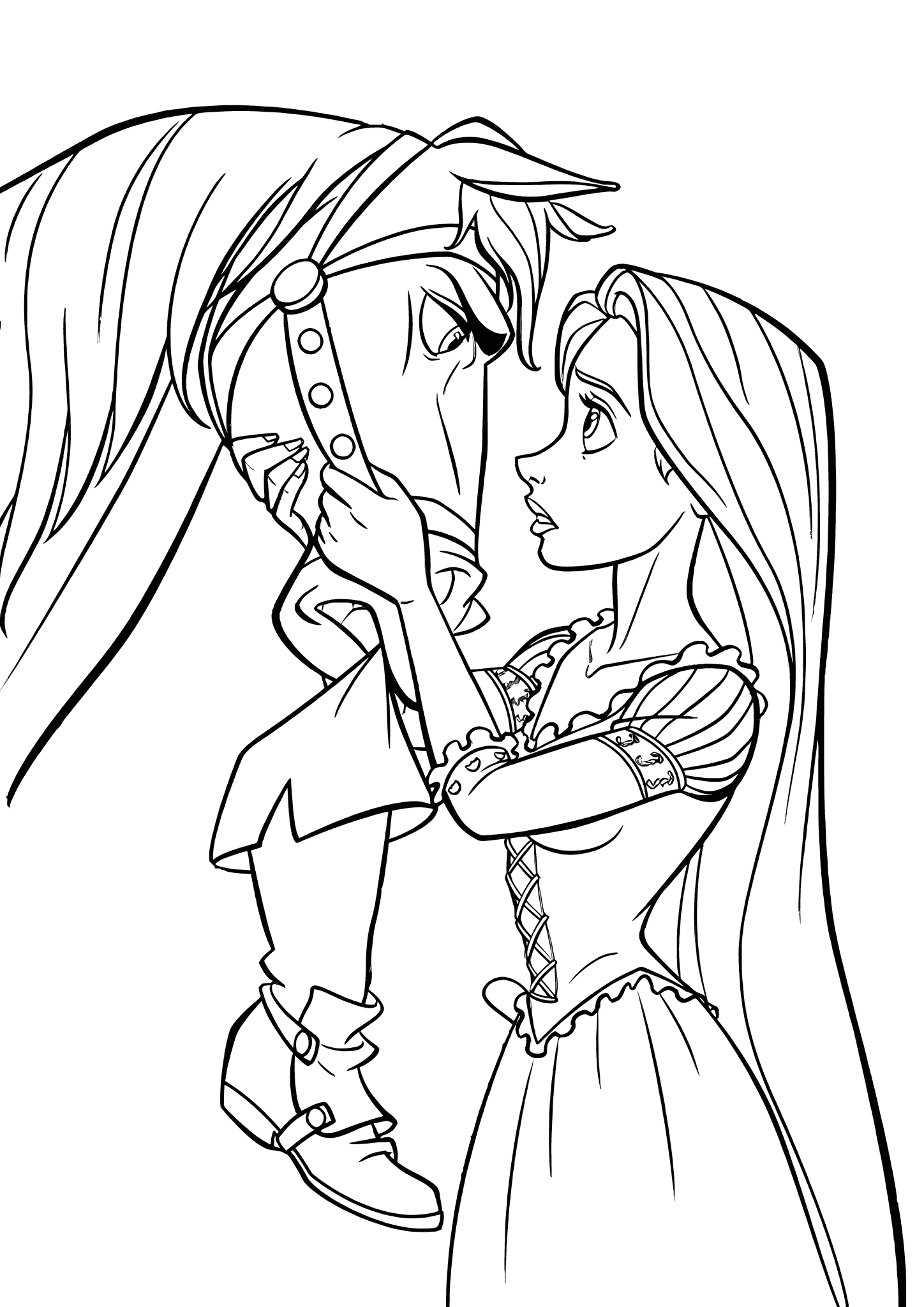 Rapunzel Princess: Calms Maximus