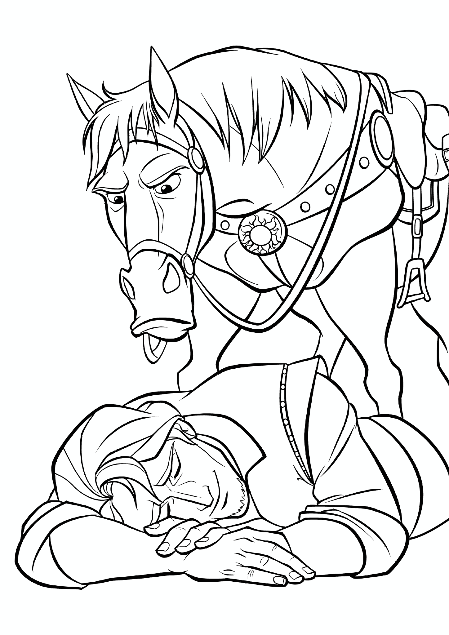 Rapunzel Princess: Eugene Sleeps It Off