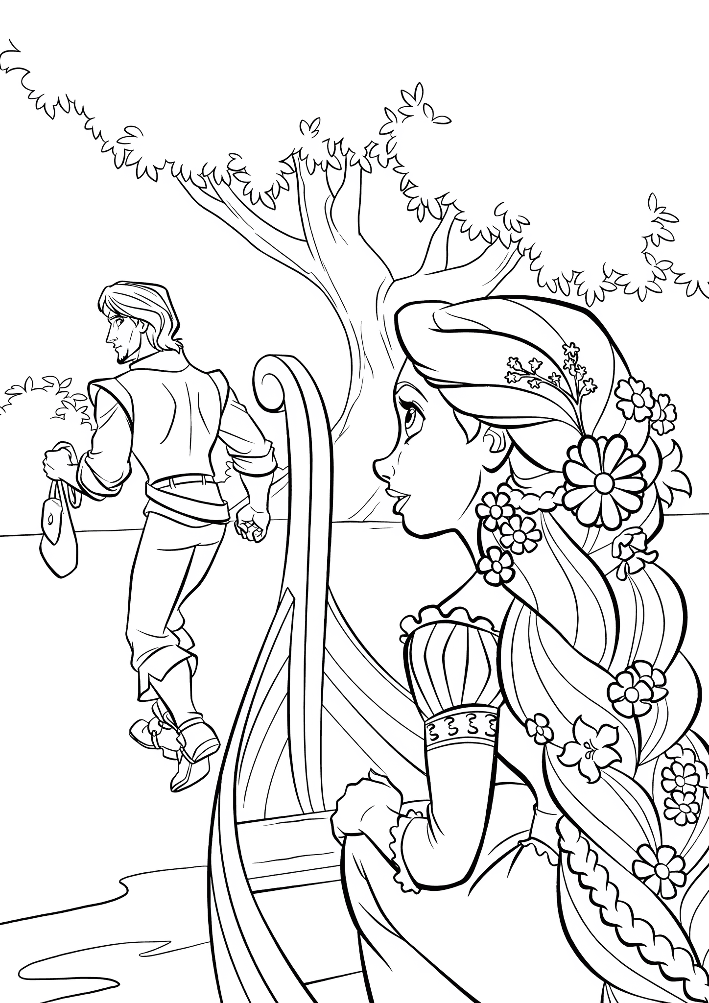 Rapunzel Princess: Flin Betrays the Girl
