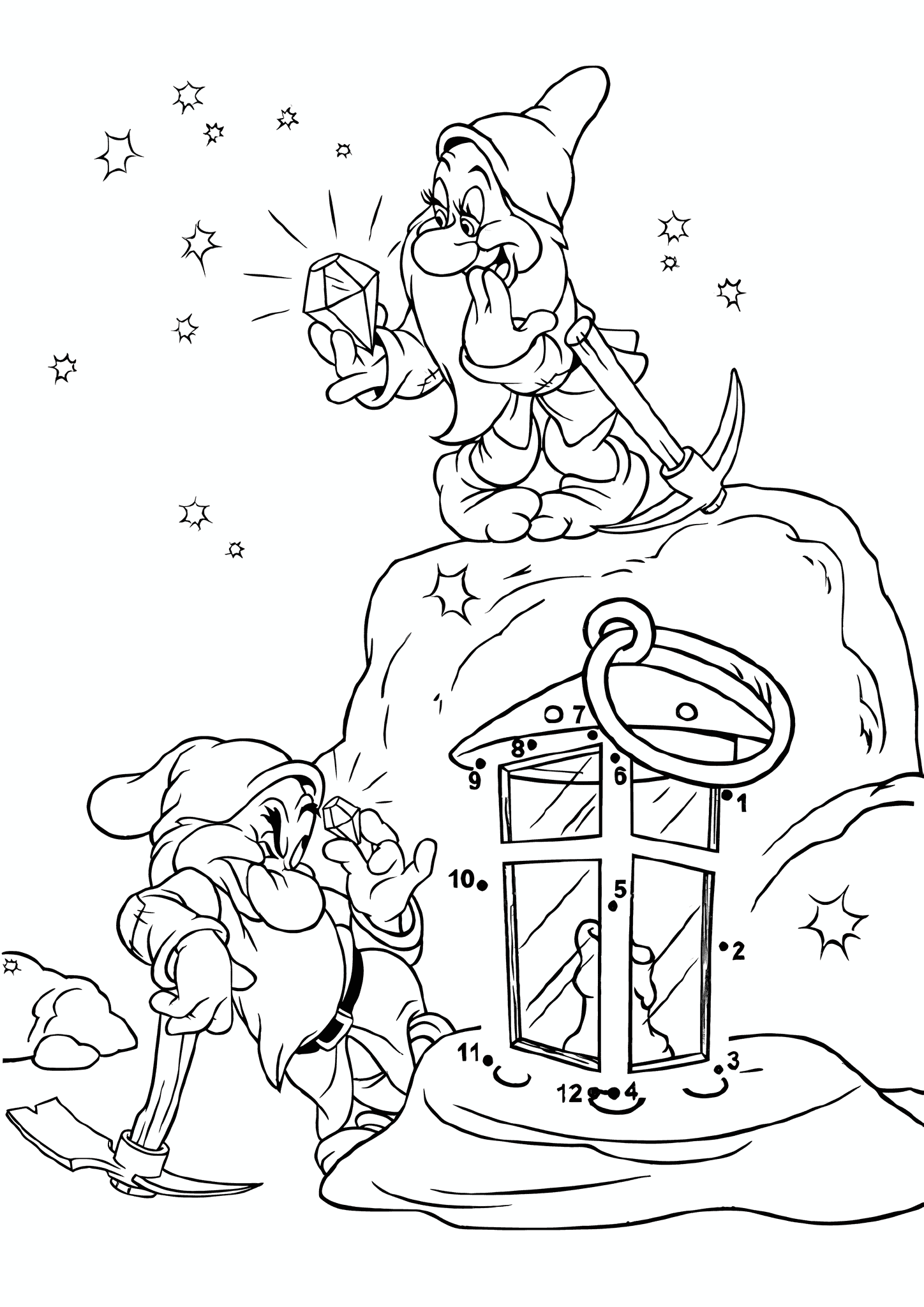 Dwarves Mining for Diamonds