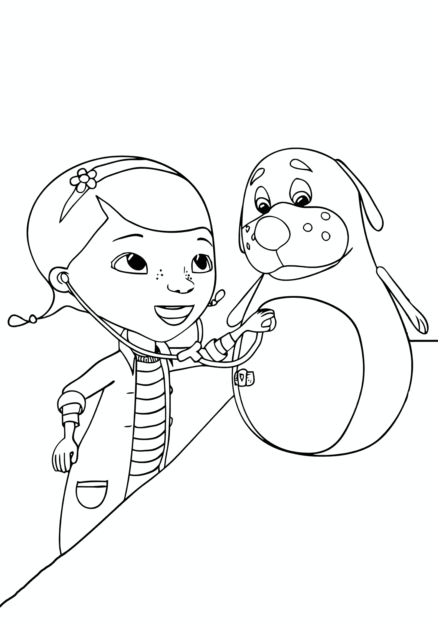 Doc Mcstuffins: Plyusheva Listens Wheezing