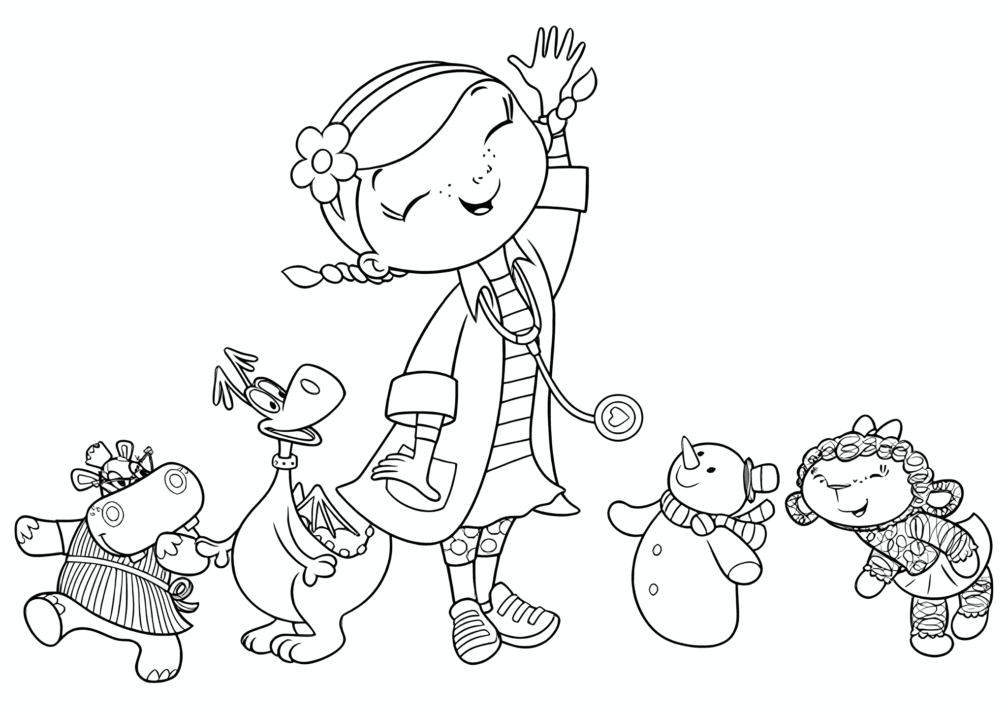 Doc Mcstuffins: Health Dance