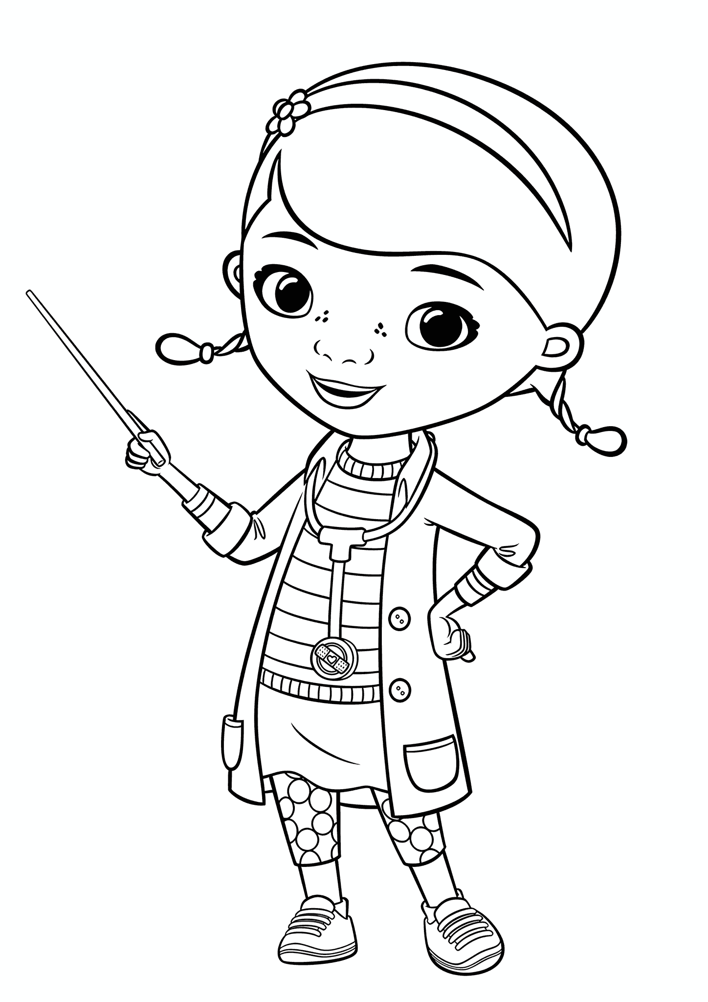 Doc Mcstuffins: Doc with a Pointer