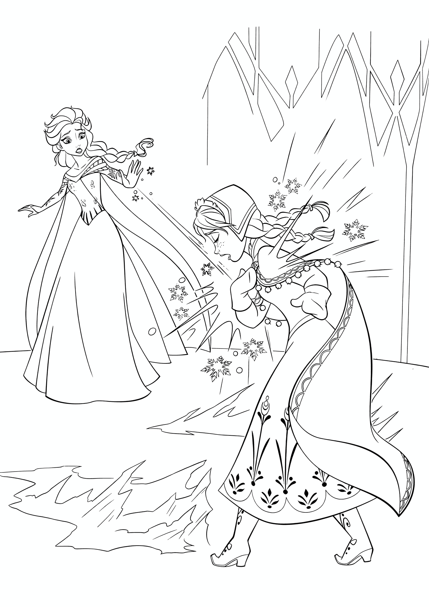 Frozen: Elsa Hurts Her Sister