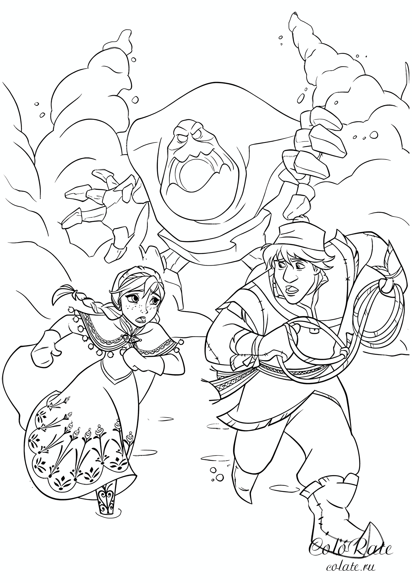 Frozen: Escape From the Snow Monster