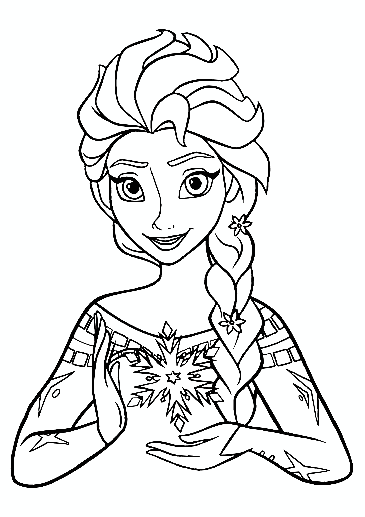 Frozen: Elsa with a Snowflake