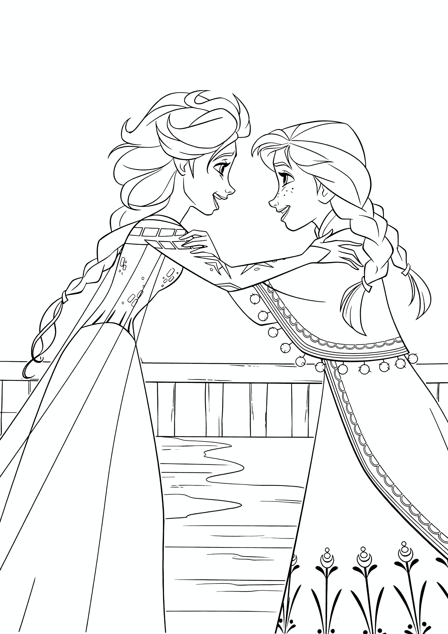 Elsa and Anna (frozen) Rejoice