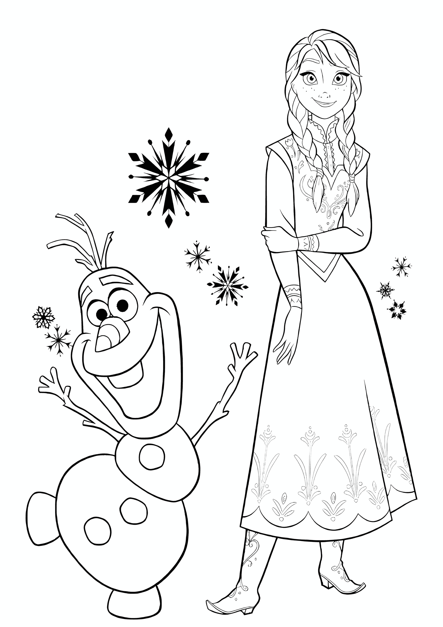 Frozen: Anna and the Snowman Olaf