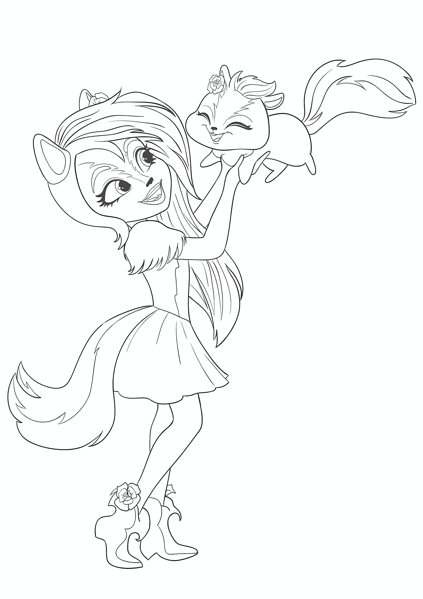 Enchantimals: Sage Scuncey and Keiper