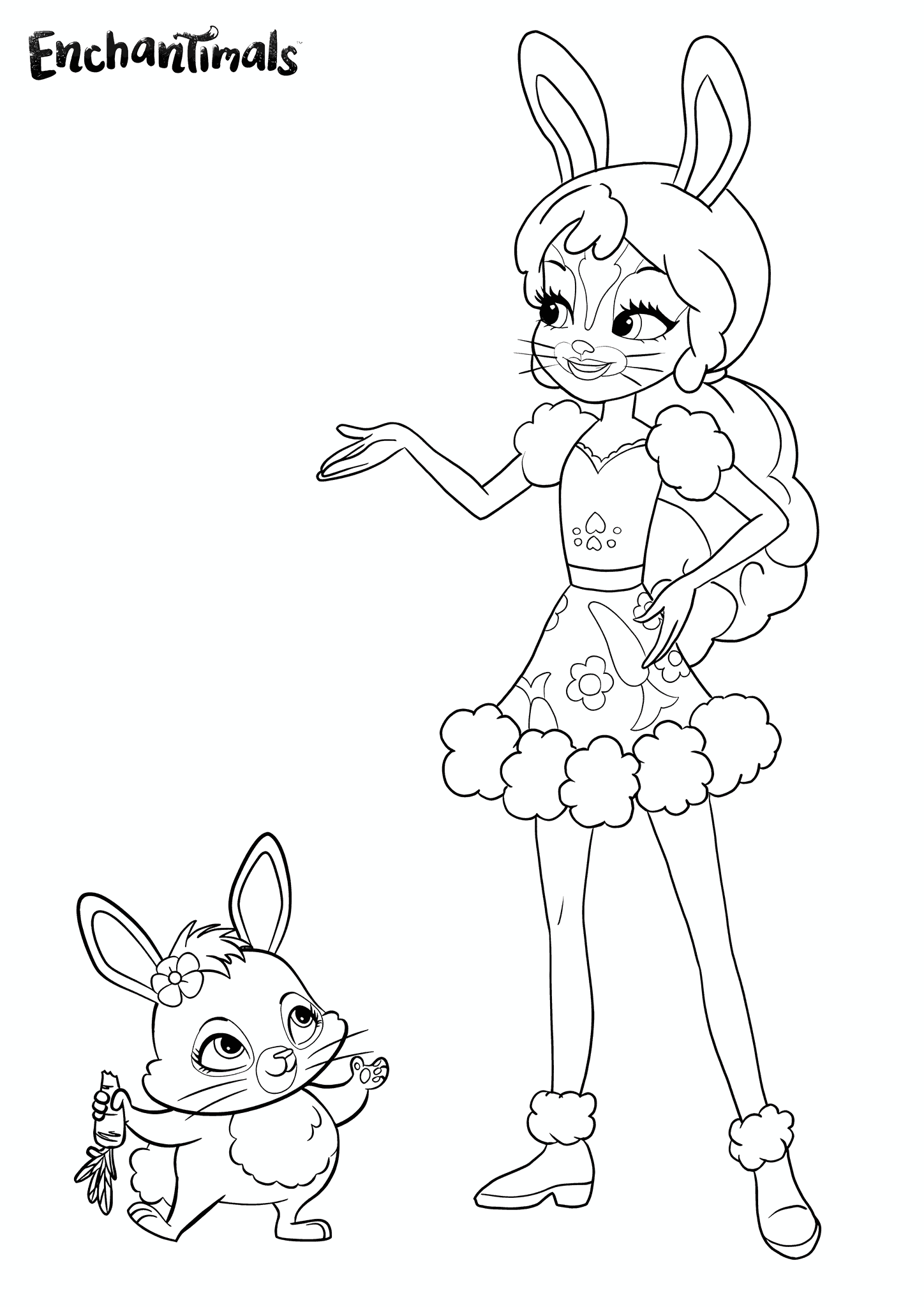 Enchantimals: Fluffy Bunny and Bunny Mop