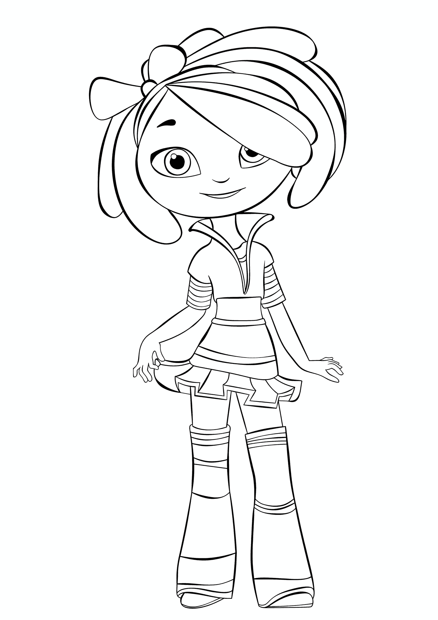 Fantasy Patrol: Snowflake in Casual Attire