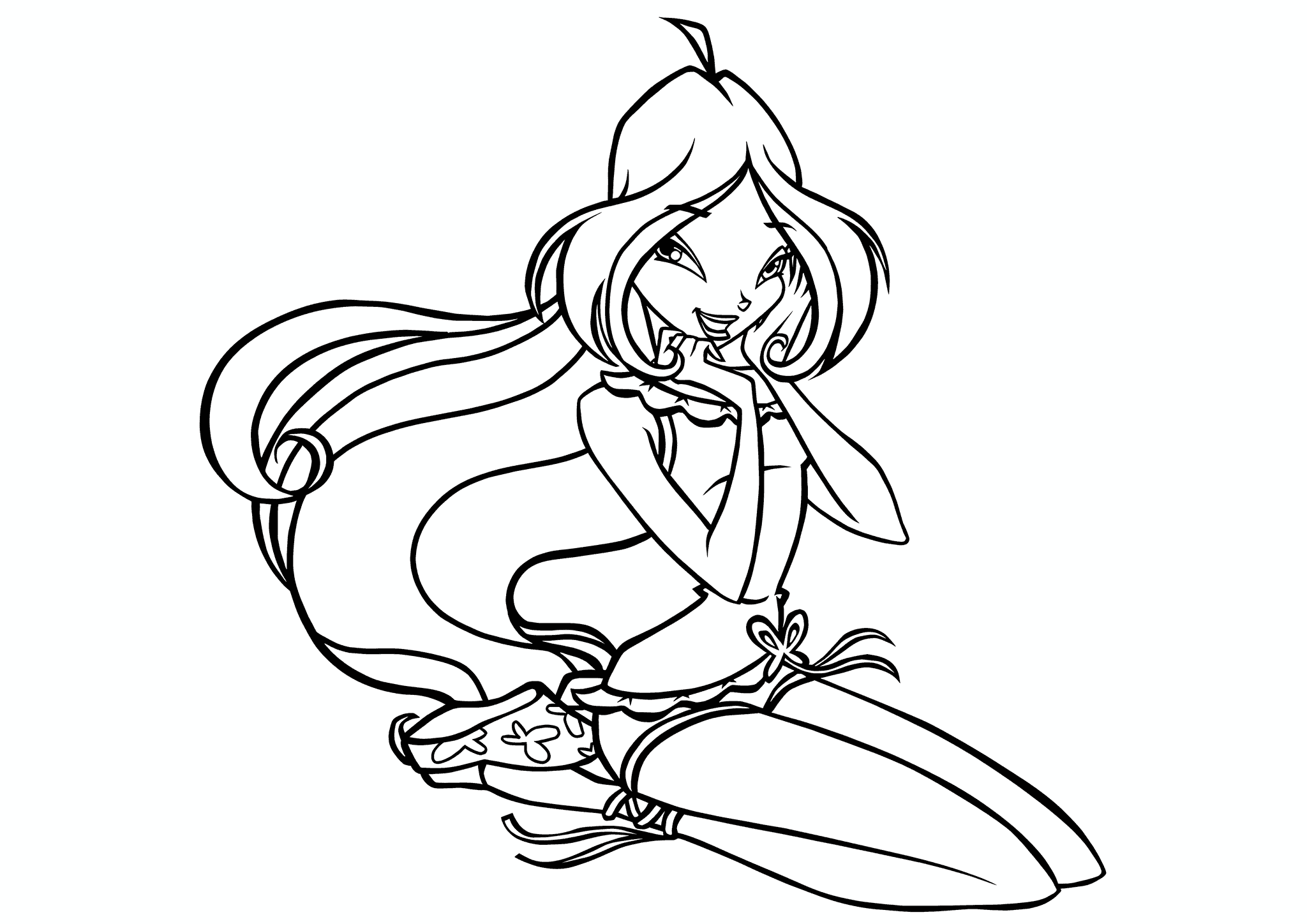 Flora (Winx Club) Shy