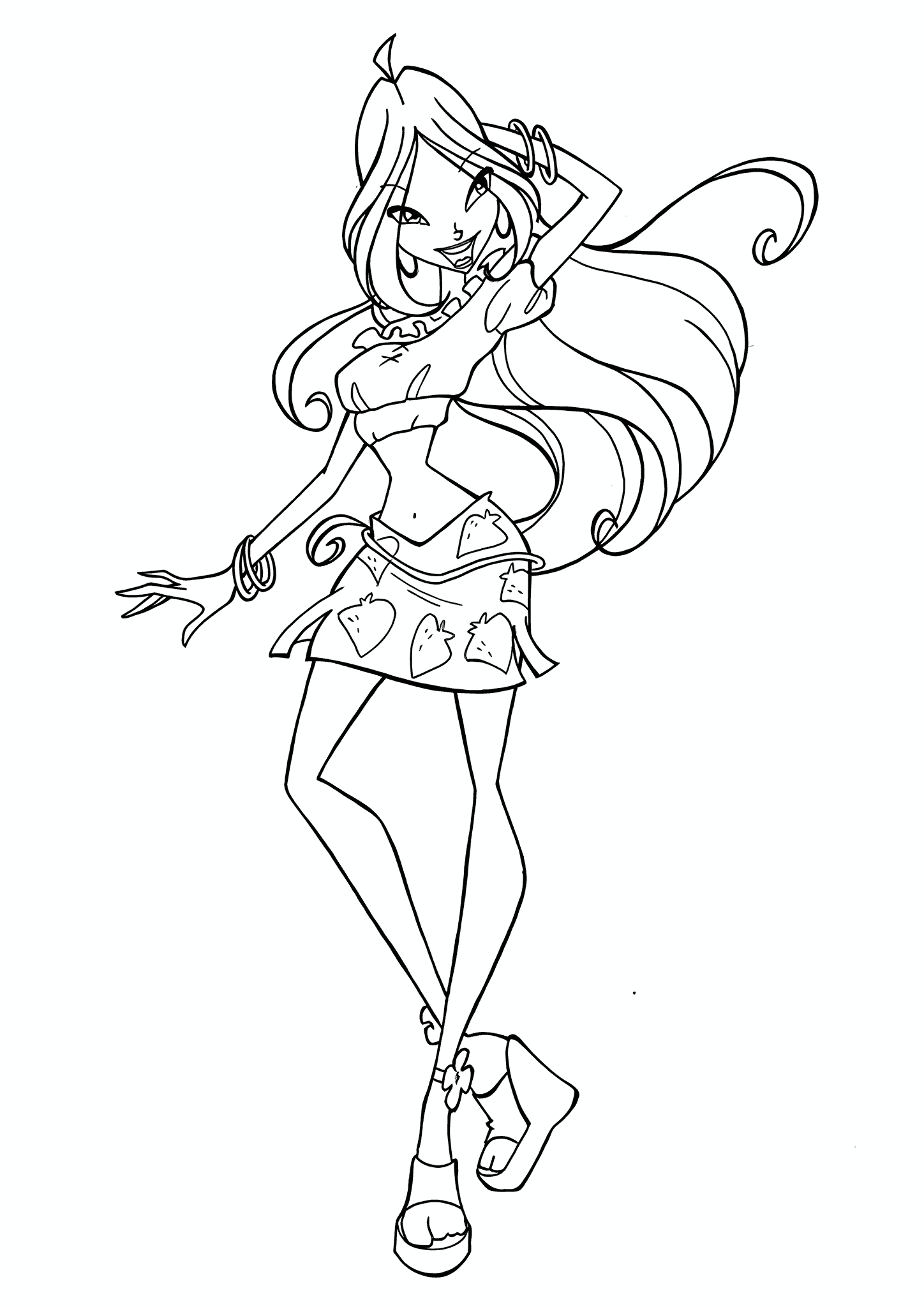 Flora (Winx Club) Fashionista