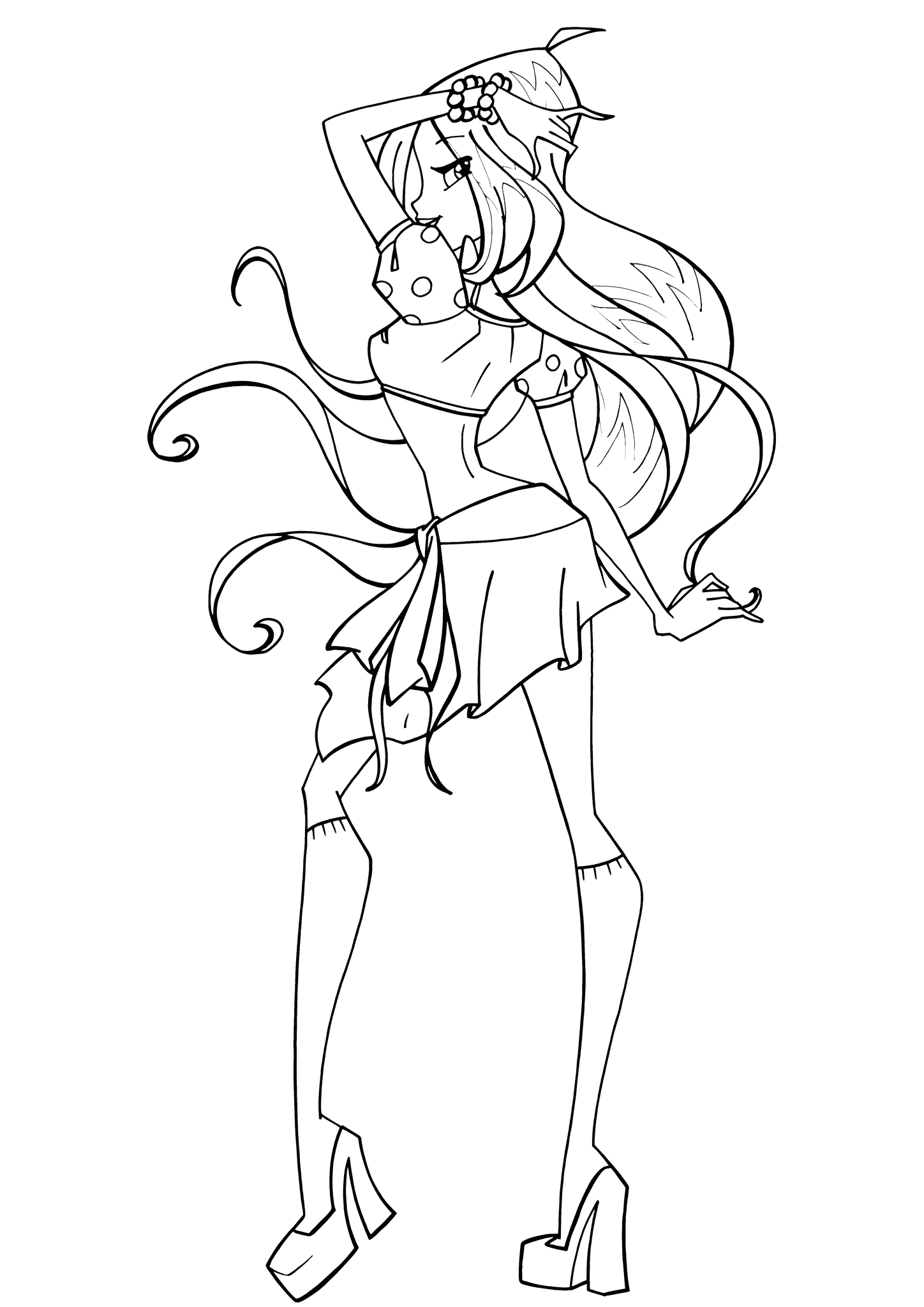 Flora (Winx Club): New Fairy Outfit