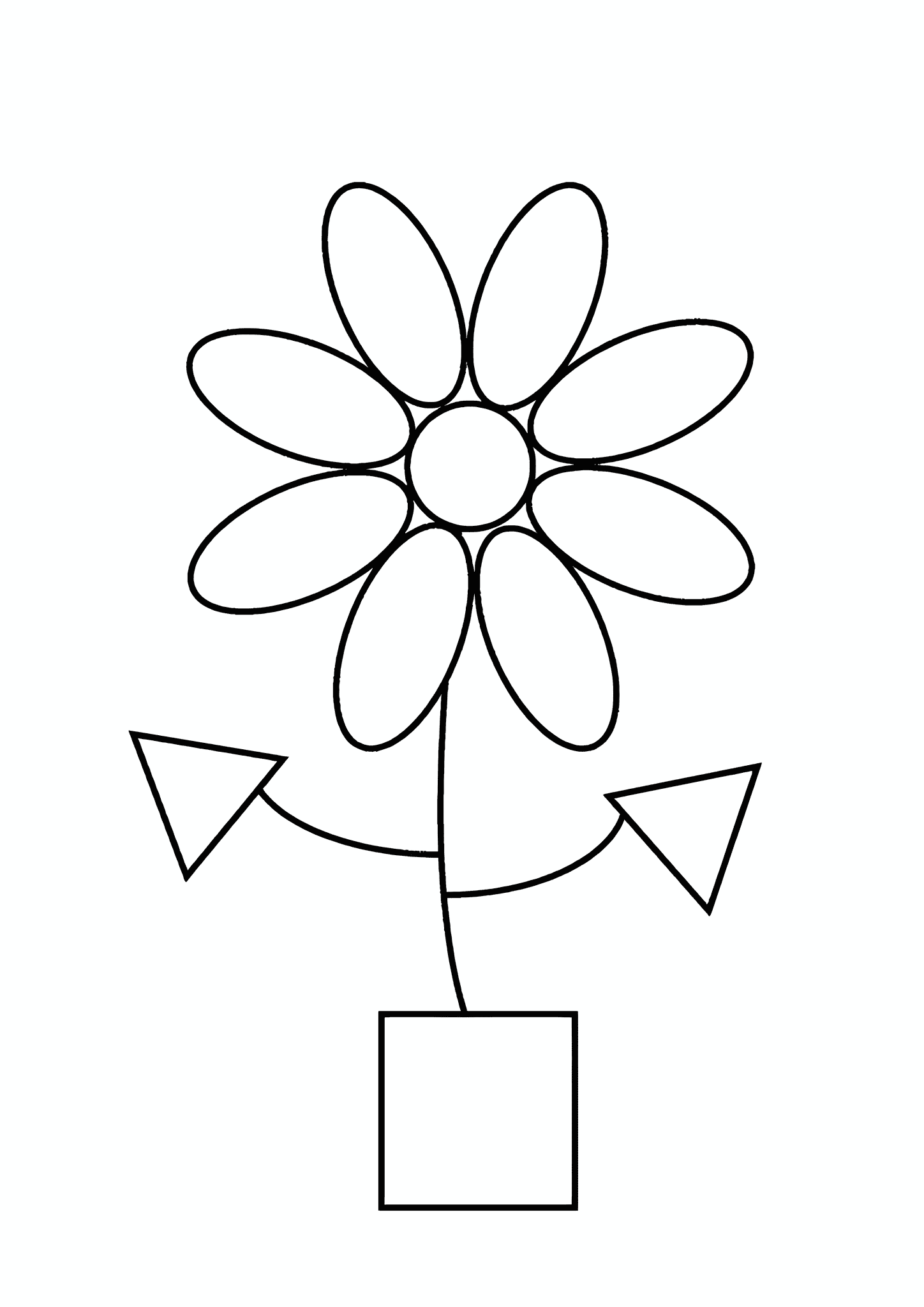 Geometric Shapes: Flower