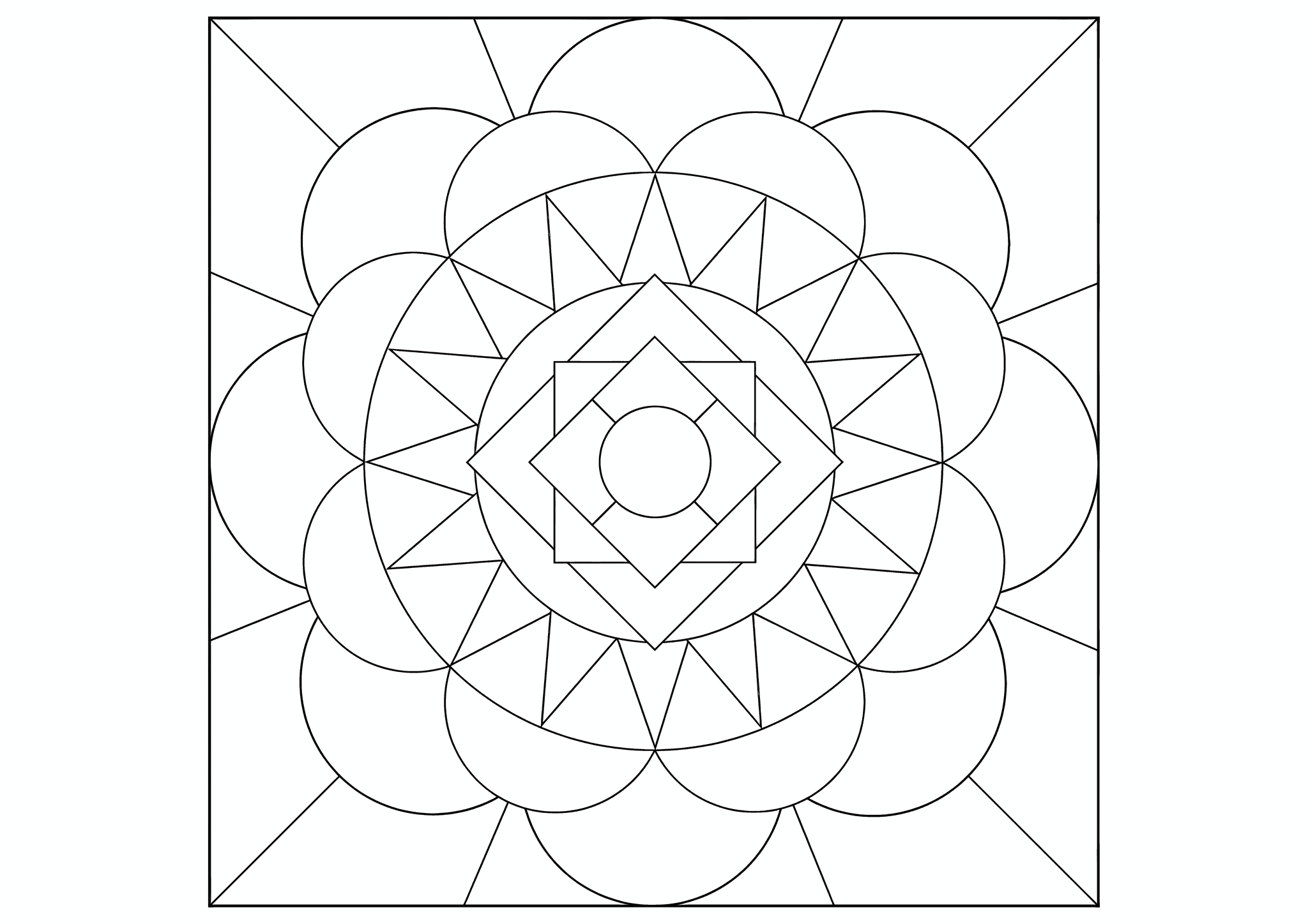 Geometric Shapes: Complex of Simple Forms