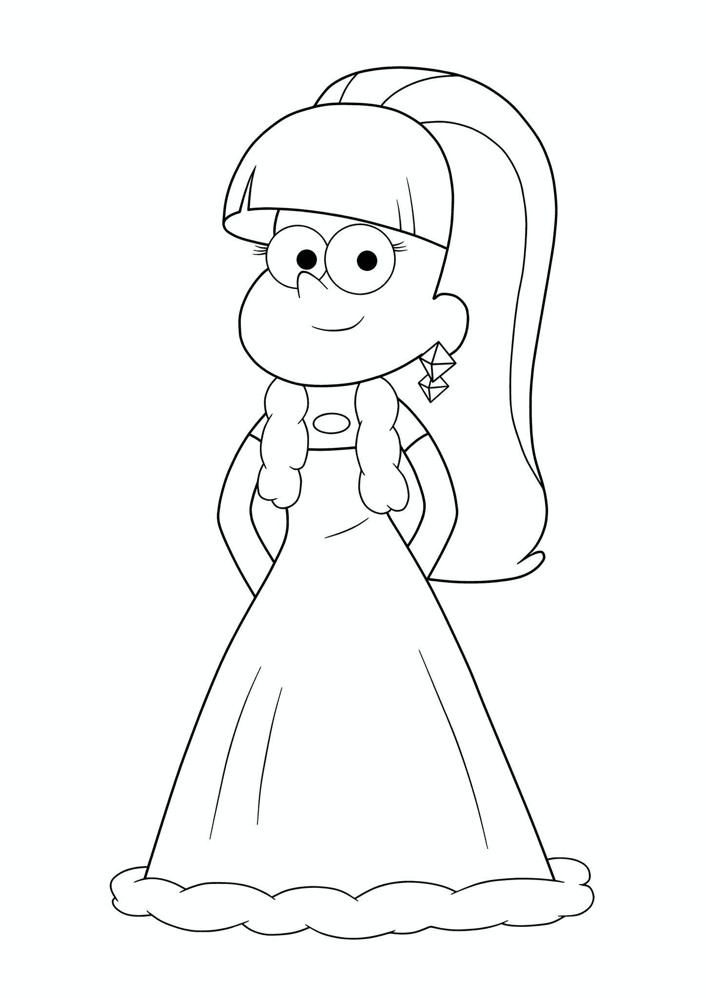 Gravity Falls: Pacifica in An Evening Gown