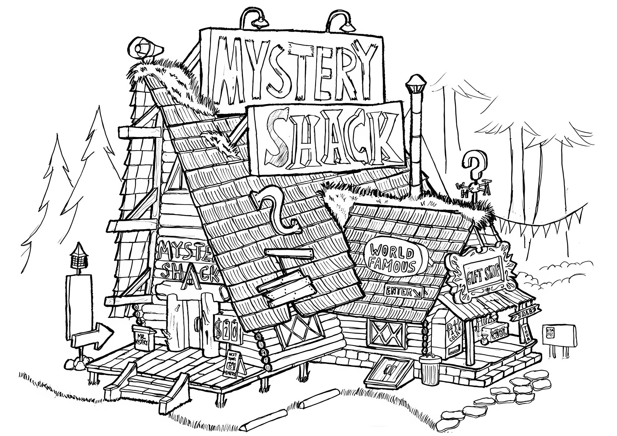 Gravity Falls: Uncle Stan’s Wonderhouse