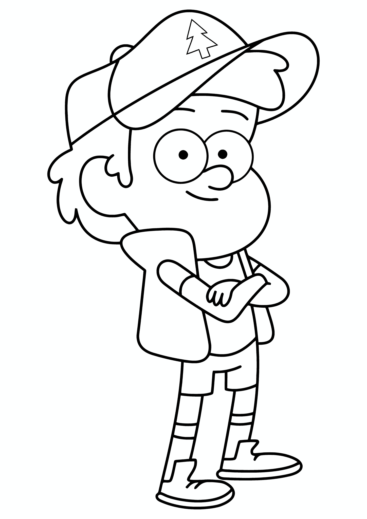 Gravity Falls: Dipper with An Important Look
