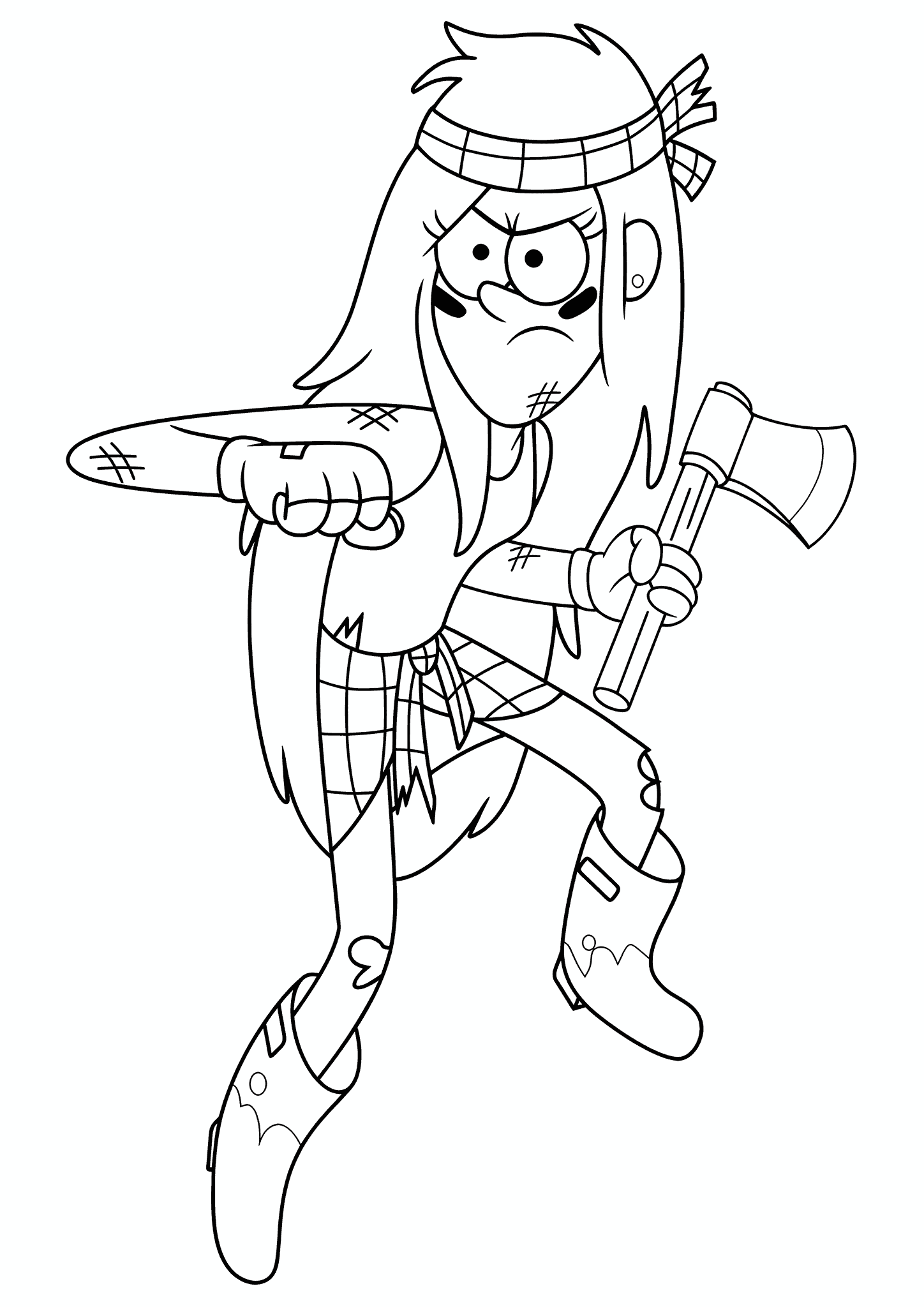 Gravity Falls: Feral Wendy