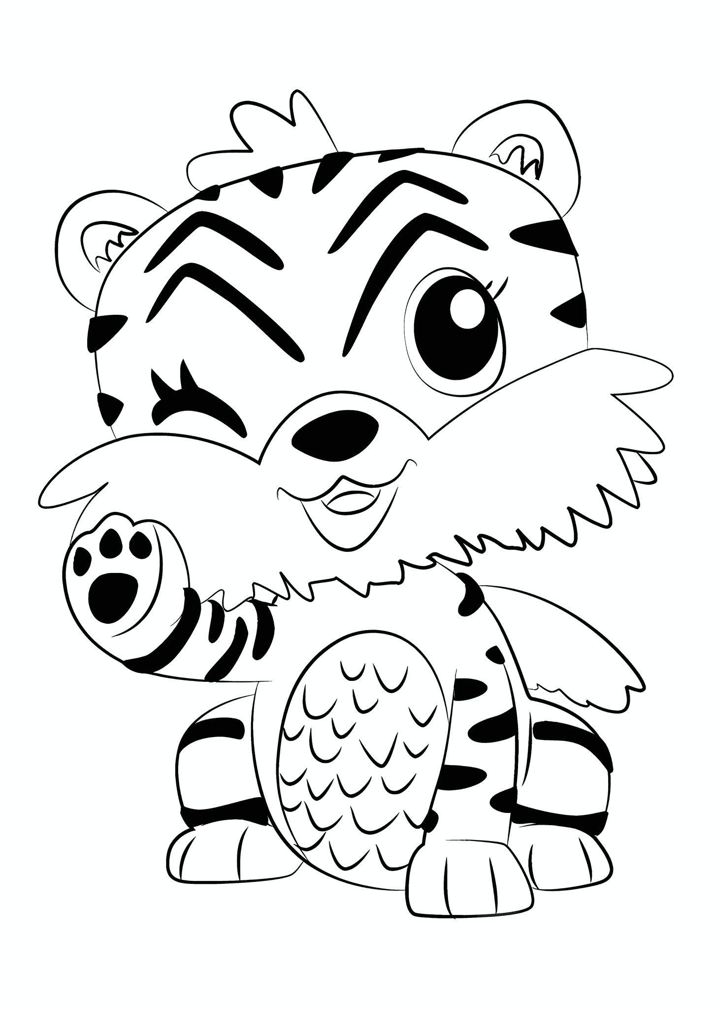 Hatchimals: Winking Tiger Cub
