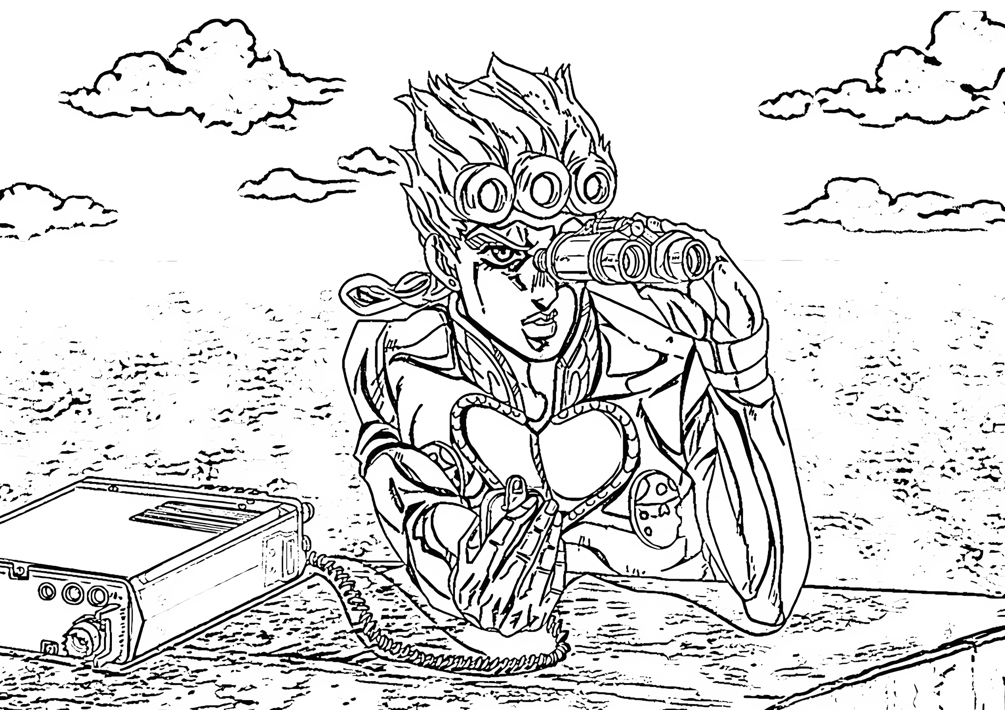 Bruno Bucciarati (JoJo’s Bizarre)