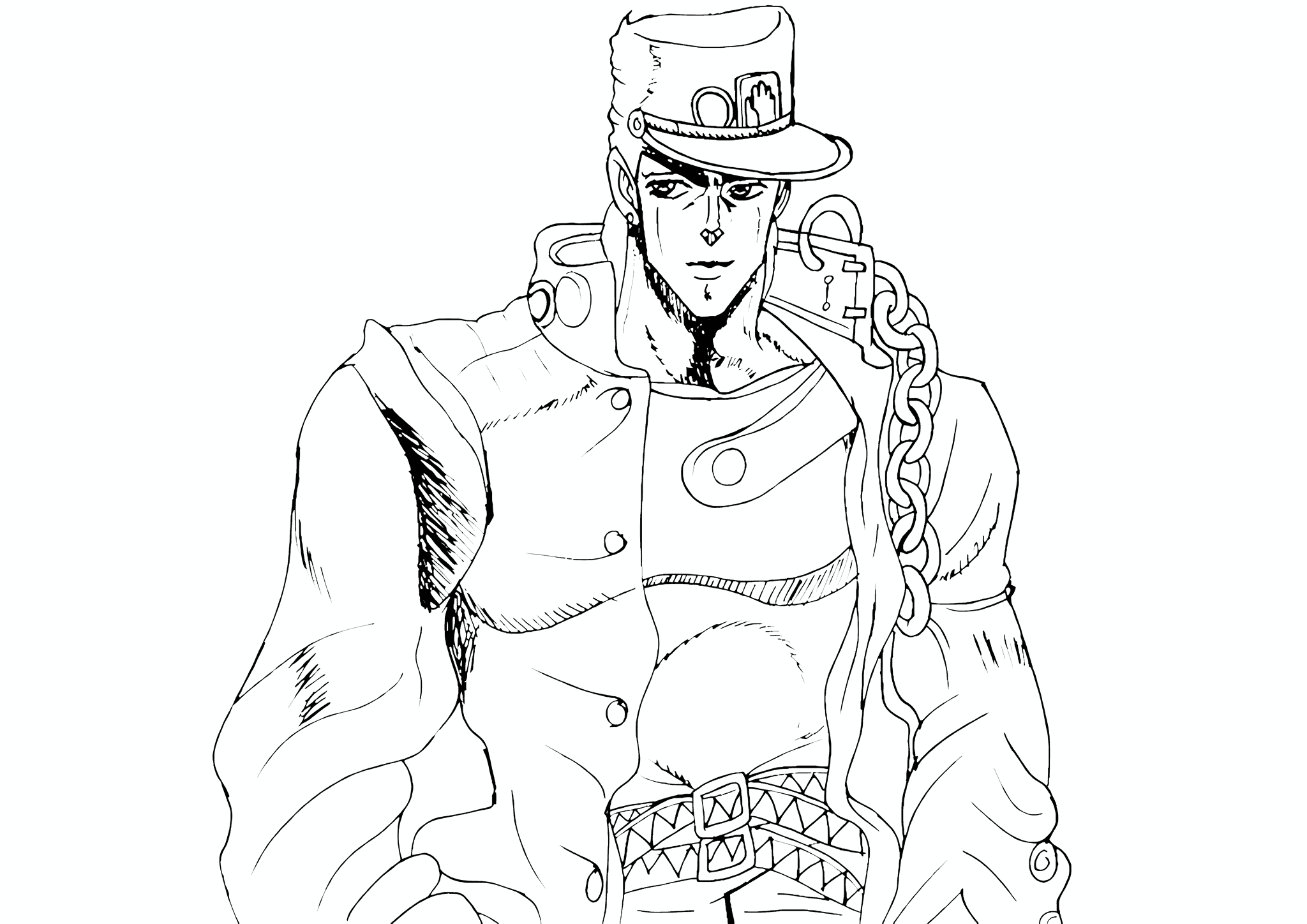 Jotaro Kujo (JoJo’s Bizarre)