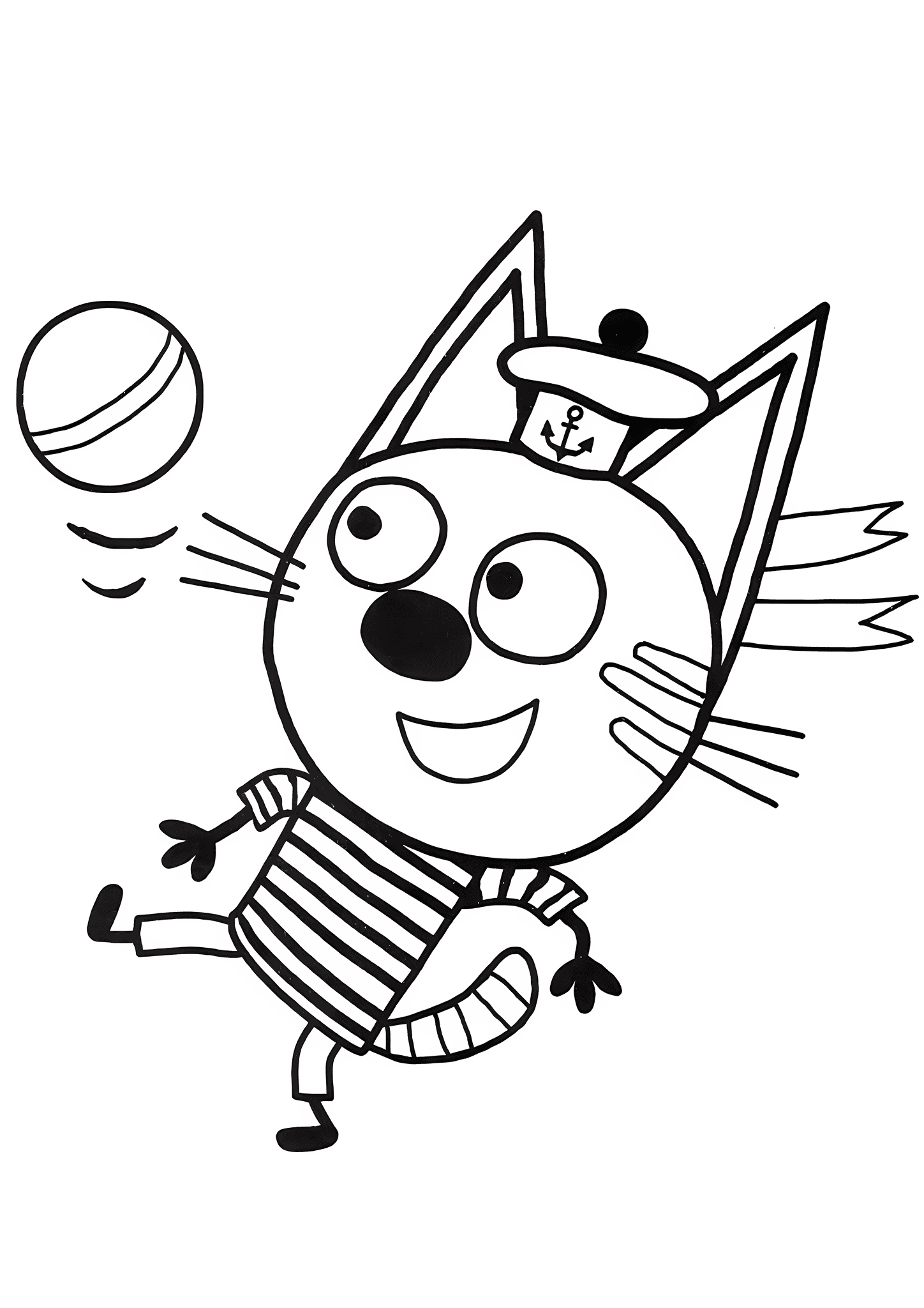 Kid-e-cats: Korzhik Plays Soccer