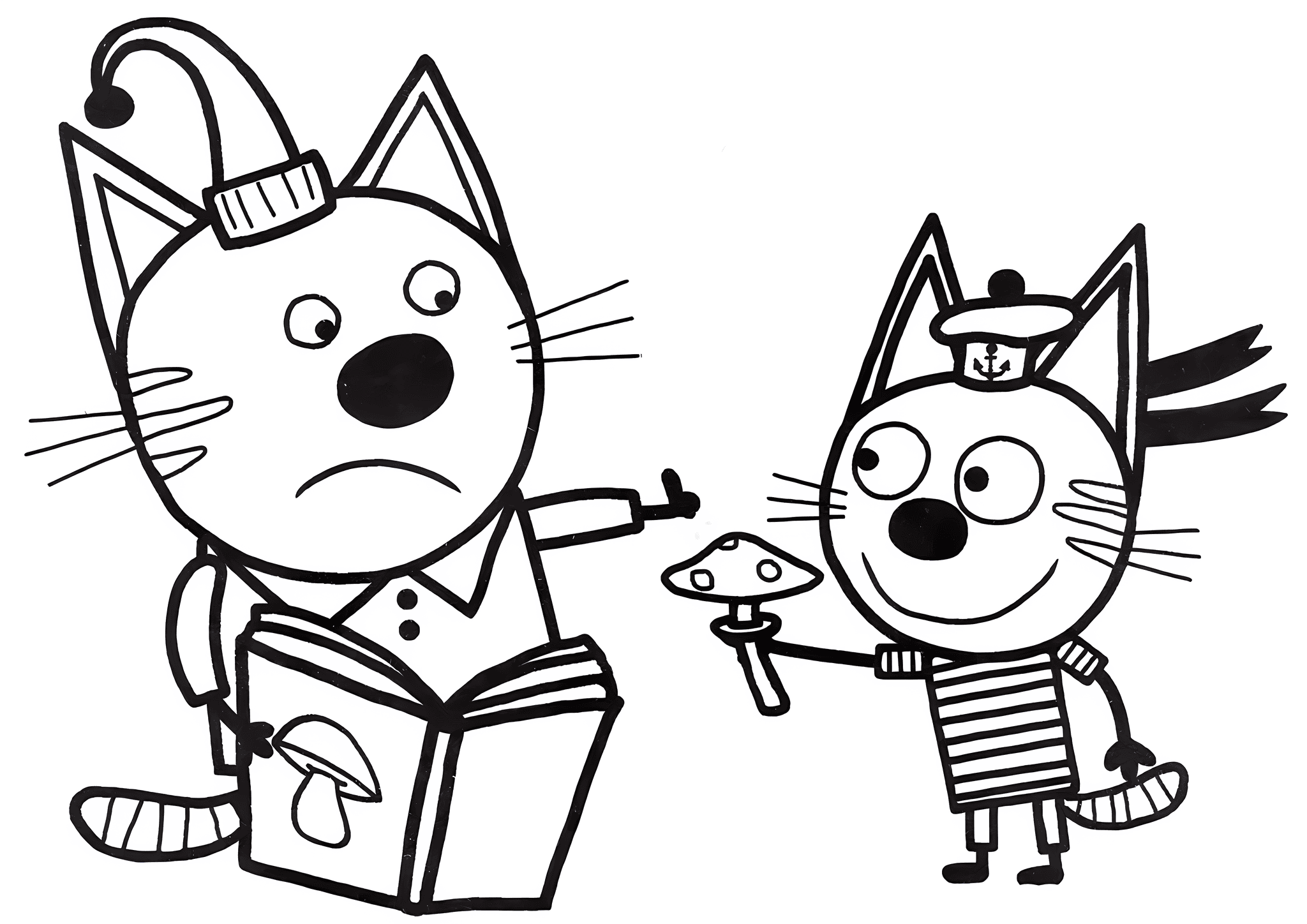 Kid-e-cats: Korzhik and Kompot