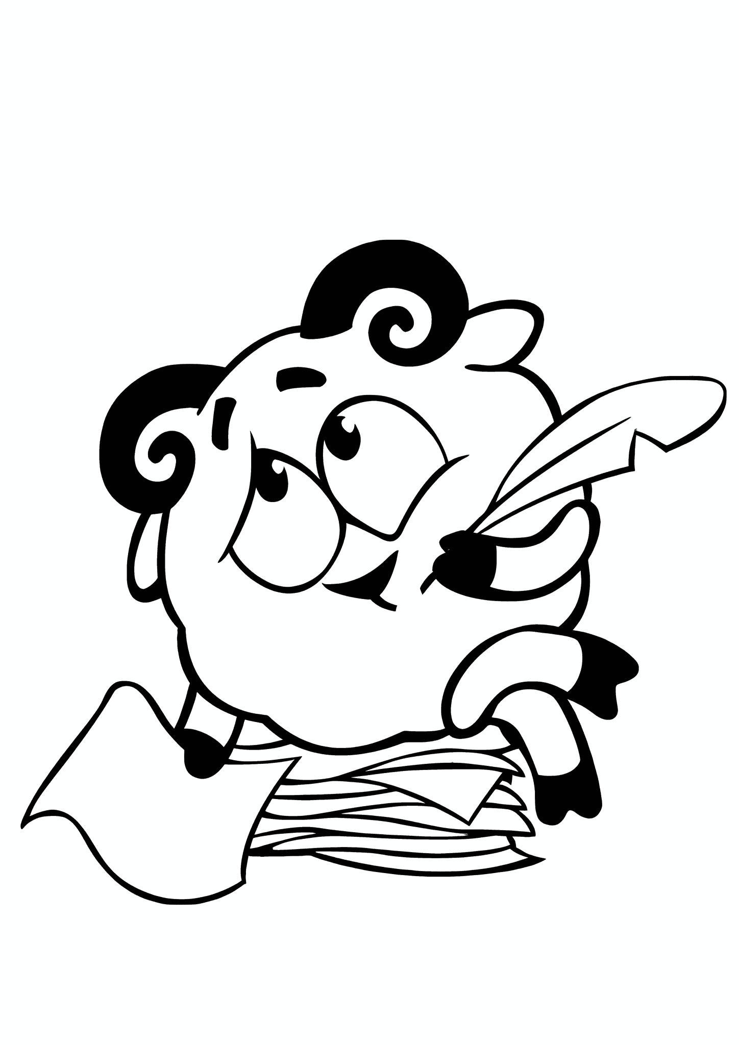 Kikoriki: Barash Composes Poems