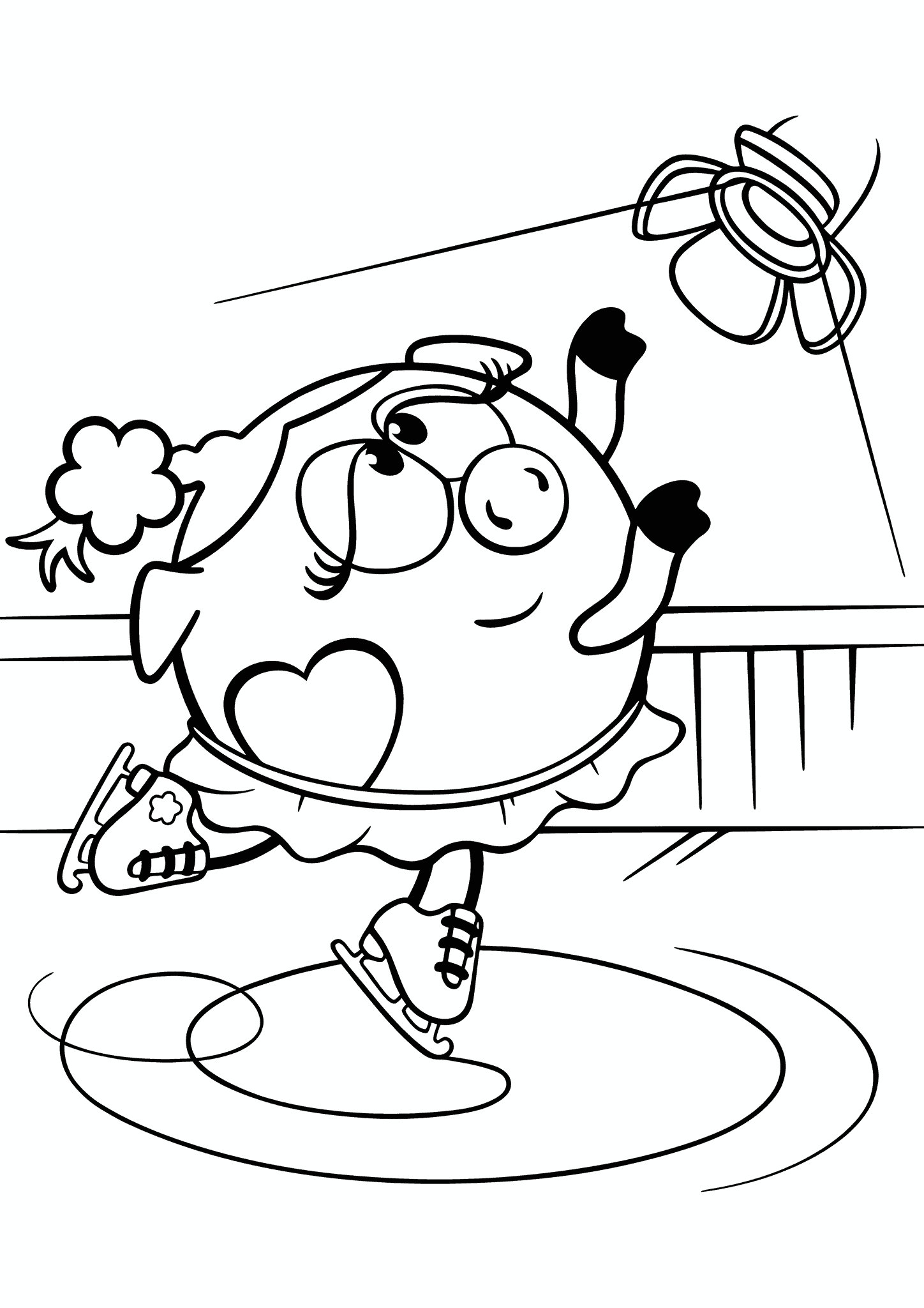 Kikoriki: Nyusha at the Rink