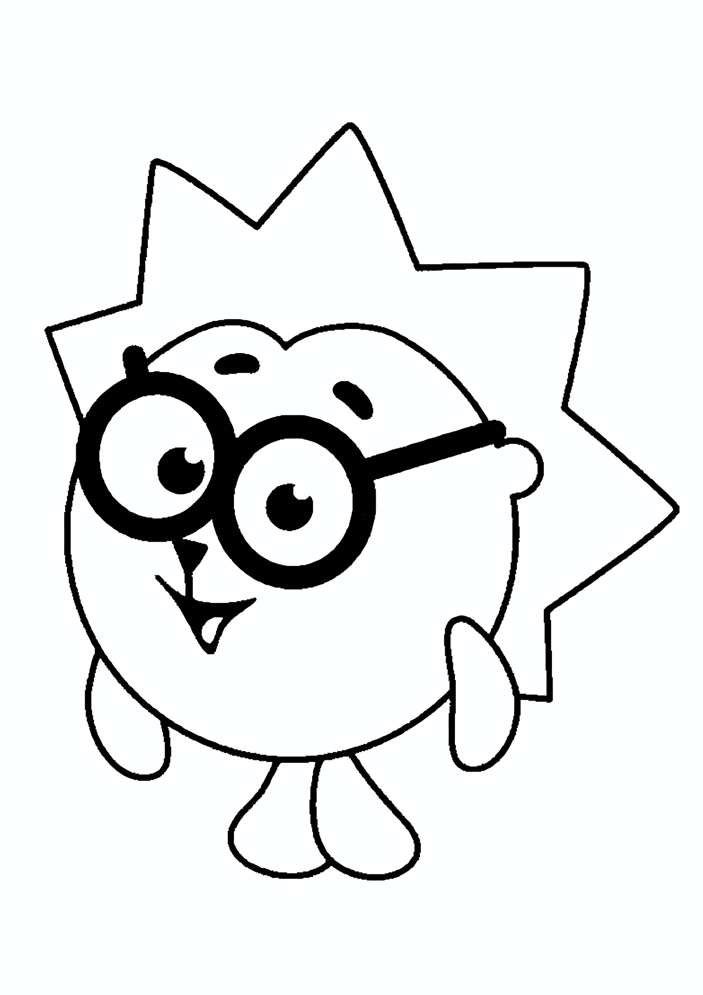 Kikoriki: Smiling Hedgehog