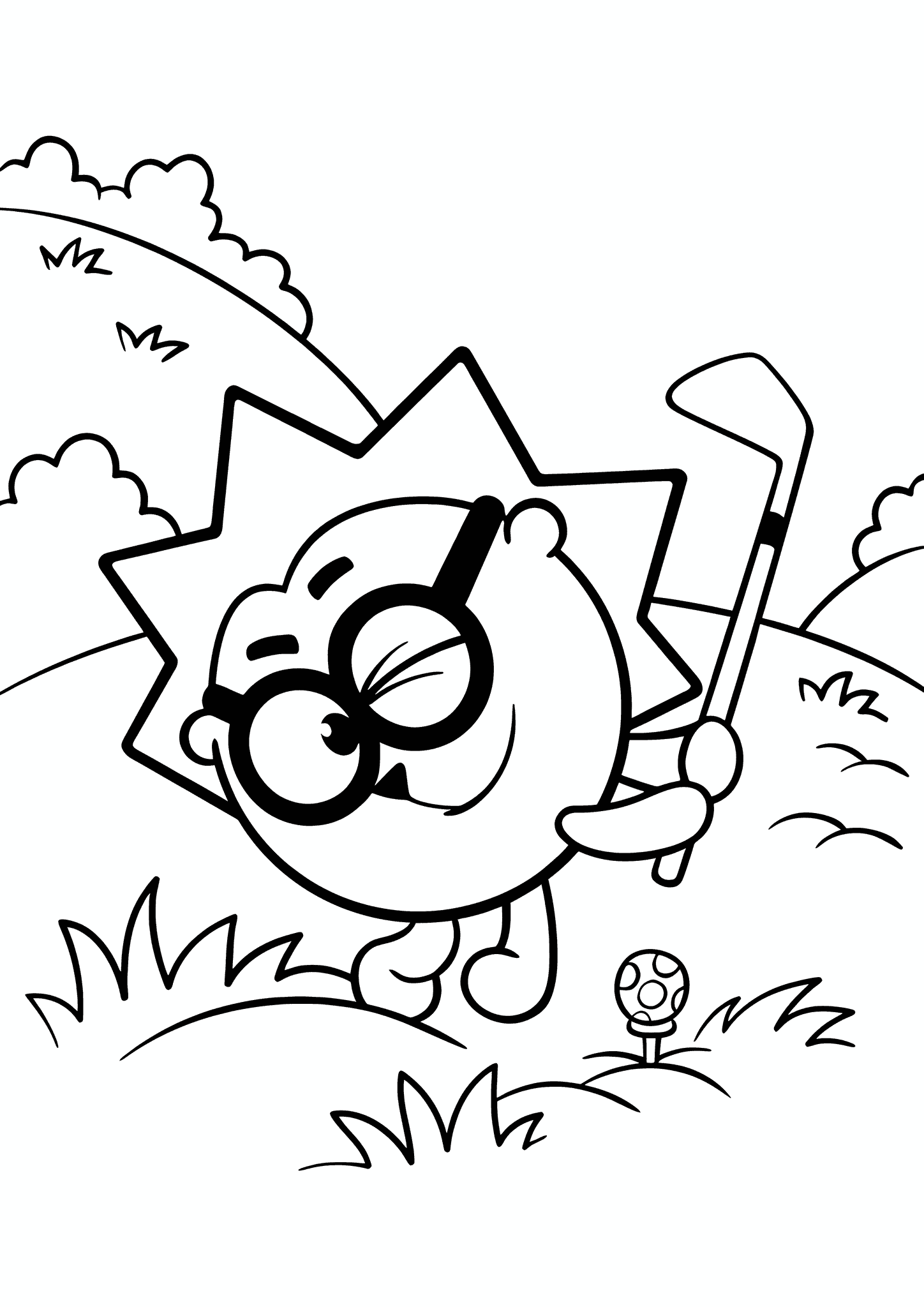 Kikoriki: the Hedgehog Swung to Strike