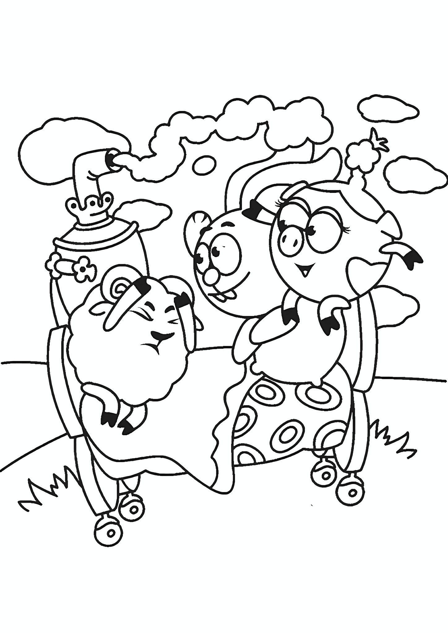 Kikoriki: the Smeshariki Are Having Fun