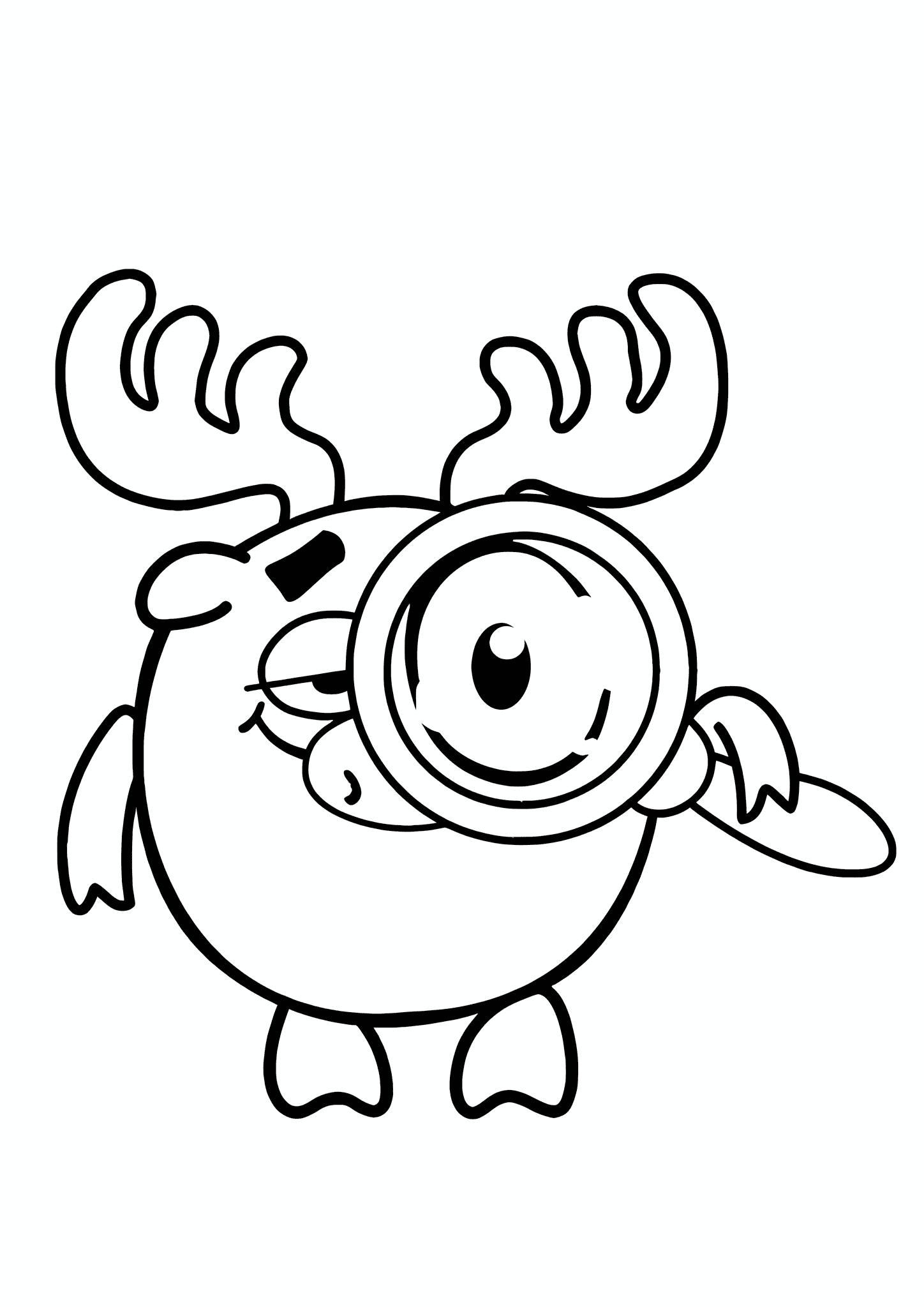 Kikoriki: Moose with a Magnifying Glass