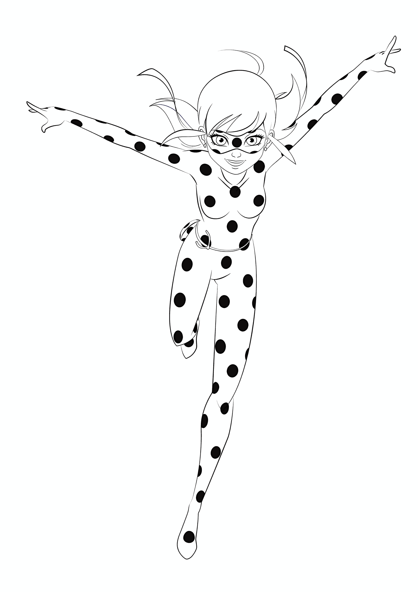 Ladybug Heroine Rushes Into Battle