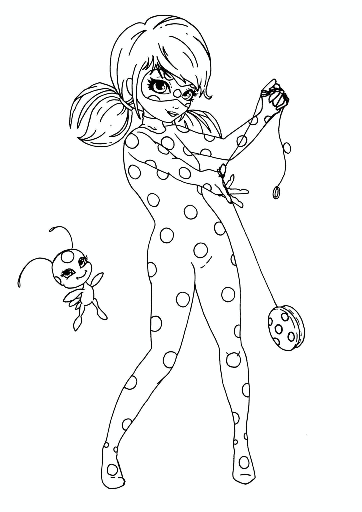 Ladybug and And Her Yo-yo
