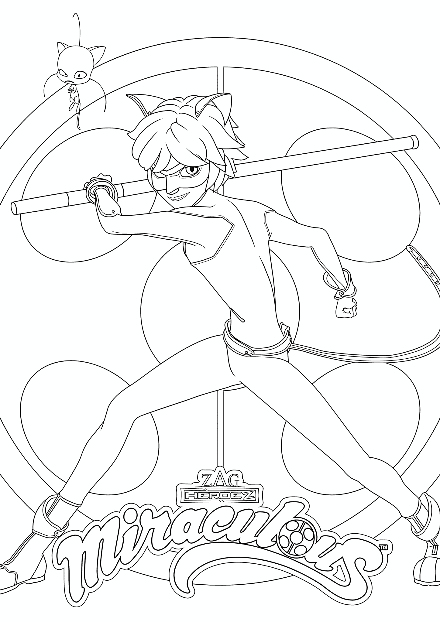 Super Cat Prepares for Battle